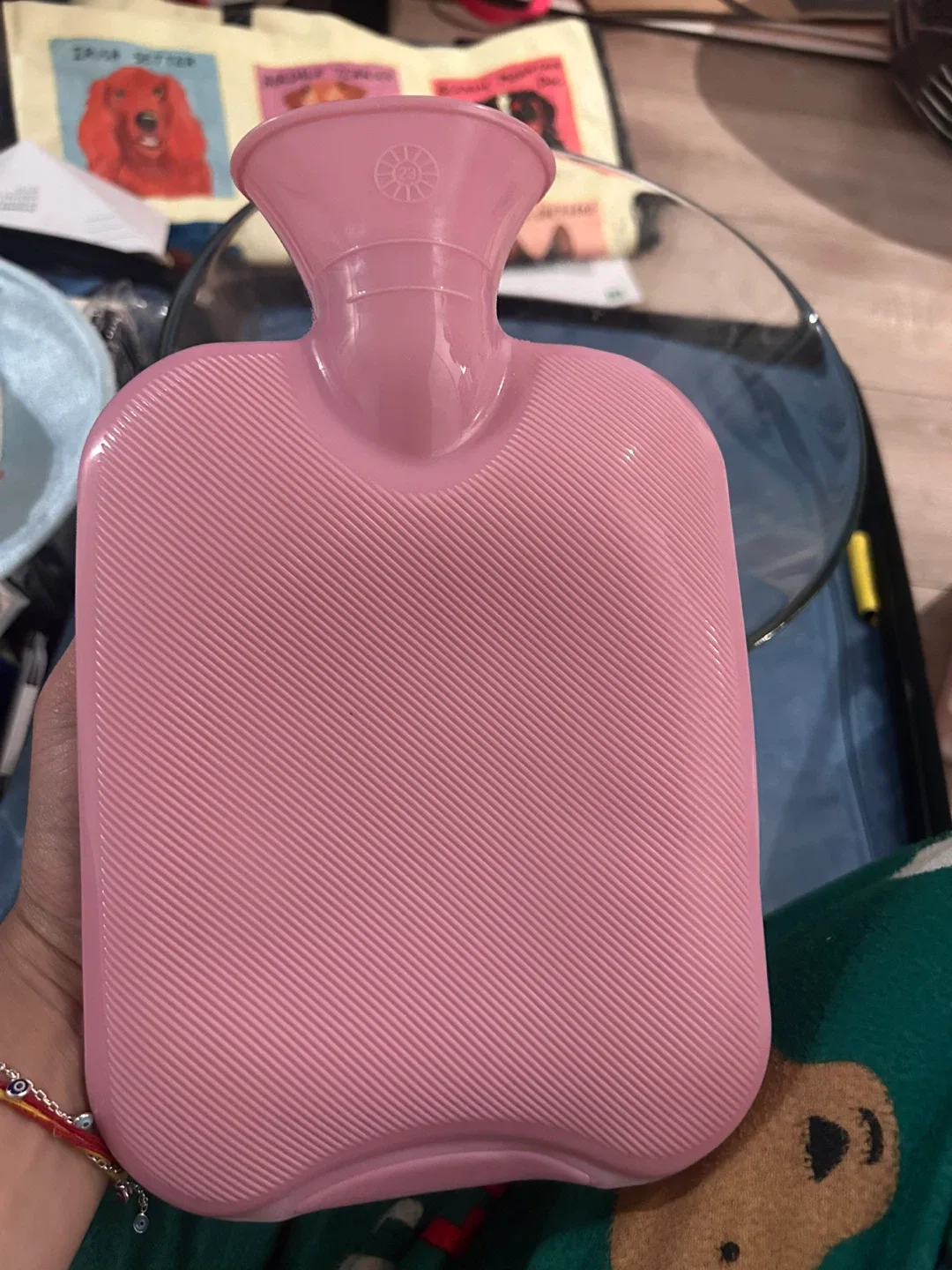 Pink Hot Water Bottle- small thumbnail