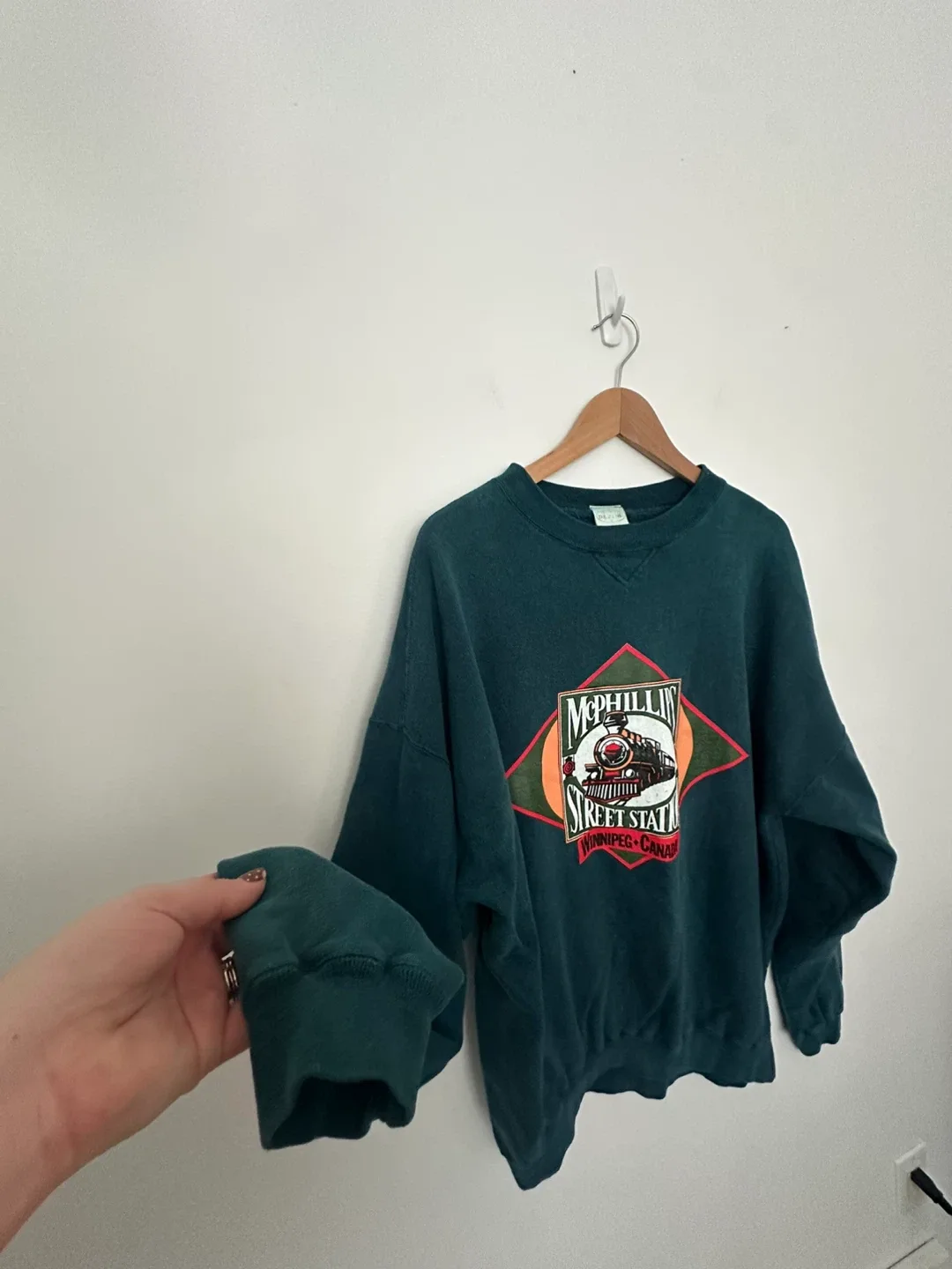 McPhillips Street Station Winnipeg Sweatshirt image indicator(5)