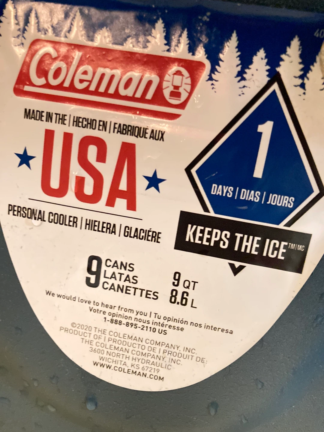 Coleman 9-Can Personal Cooler - Keeps the Ice! - photo 2