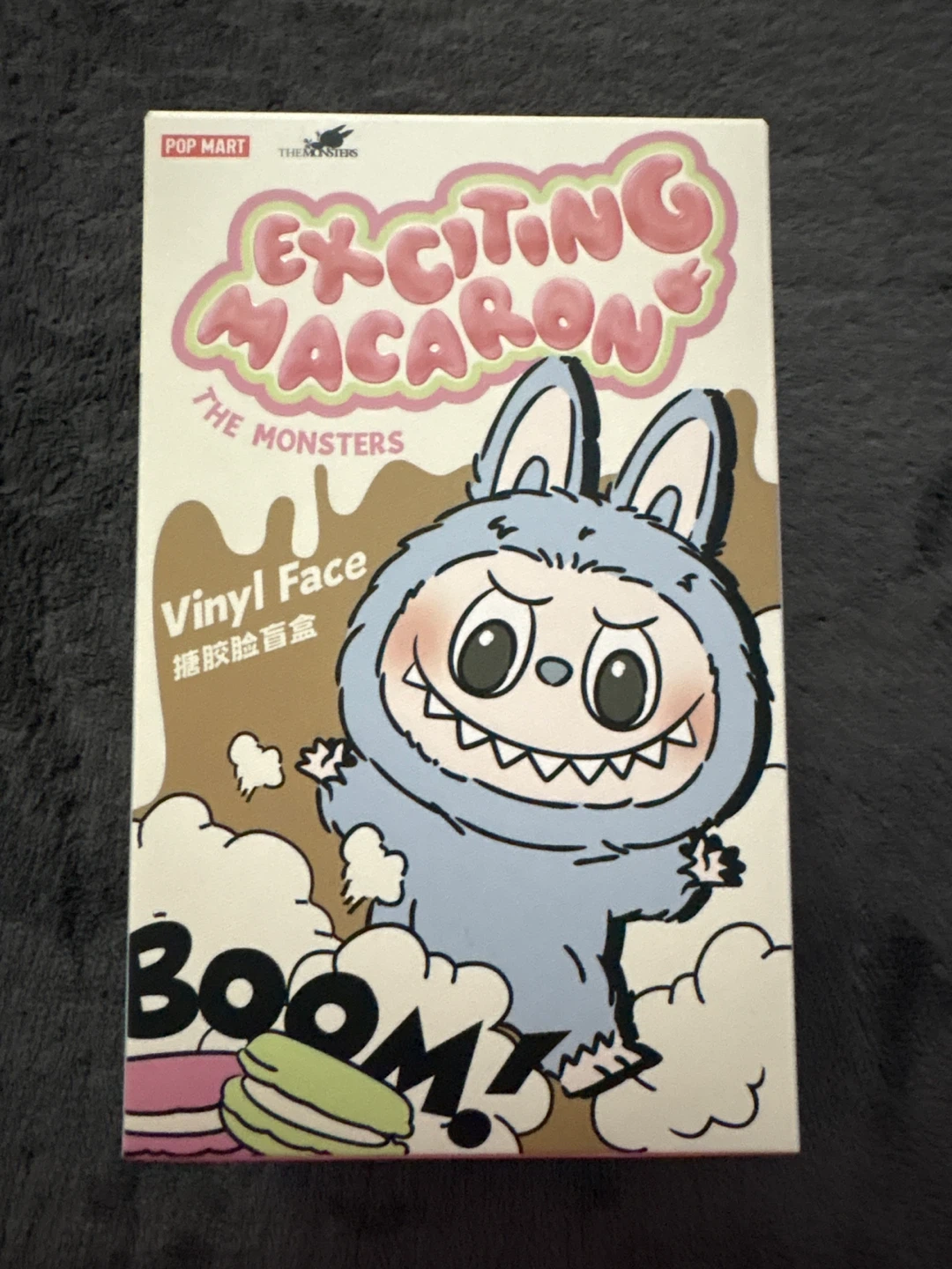 Pop Mart The Monsters Exciting Macaron Vinyl Face