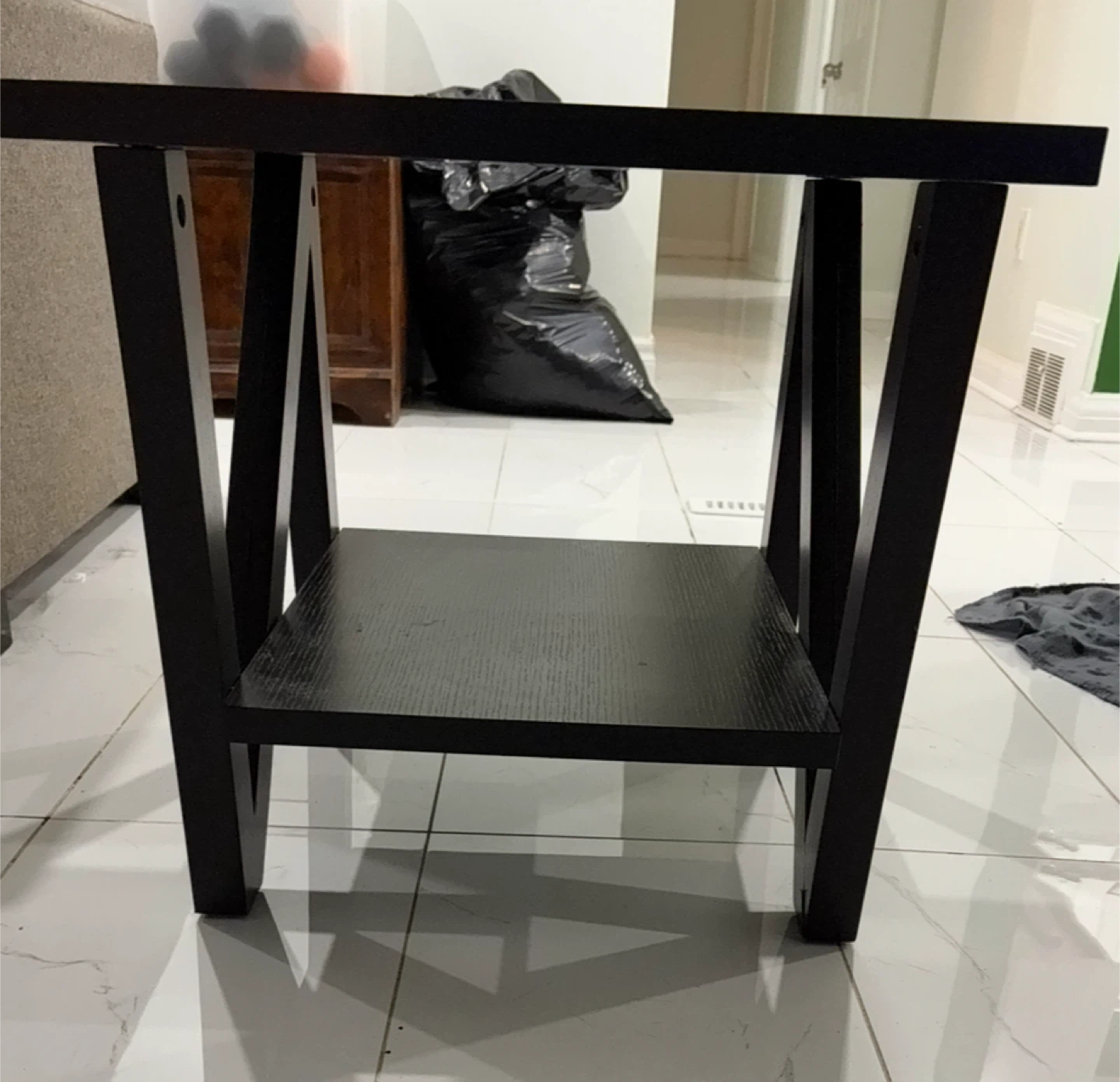 Dark Brown Coffee Table - photo 2