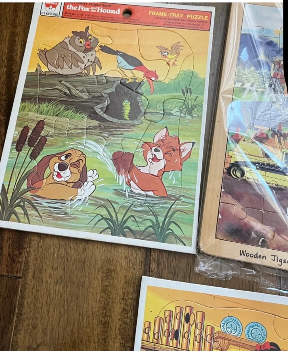 Vintage Walt Disney Frame Tray Puzzles (Ages 4-6) image indicator(4)