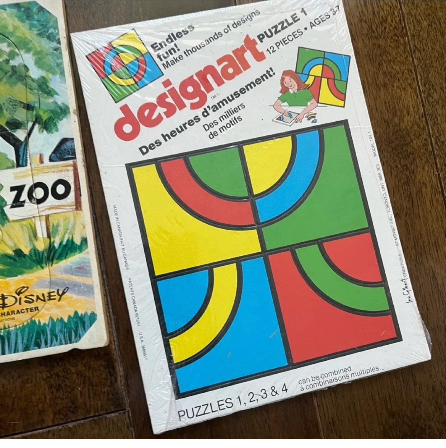 Vintage Walt Disney Frame Tray Puzzles (Ages 4-6) image indicator(6)