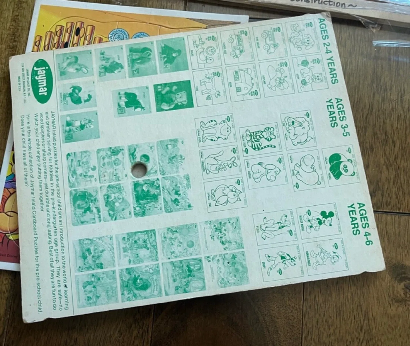 Vintage Walt Disney Frame Tray Puzzles (Ages 4-6) image indicator(7)