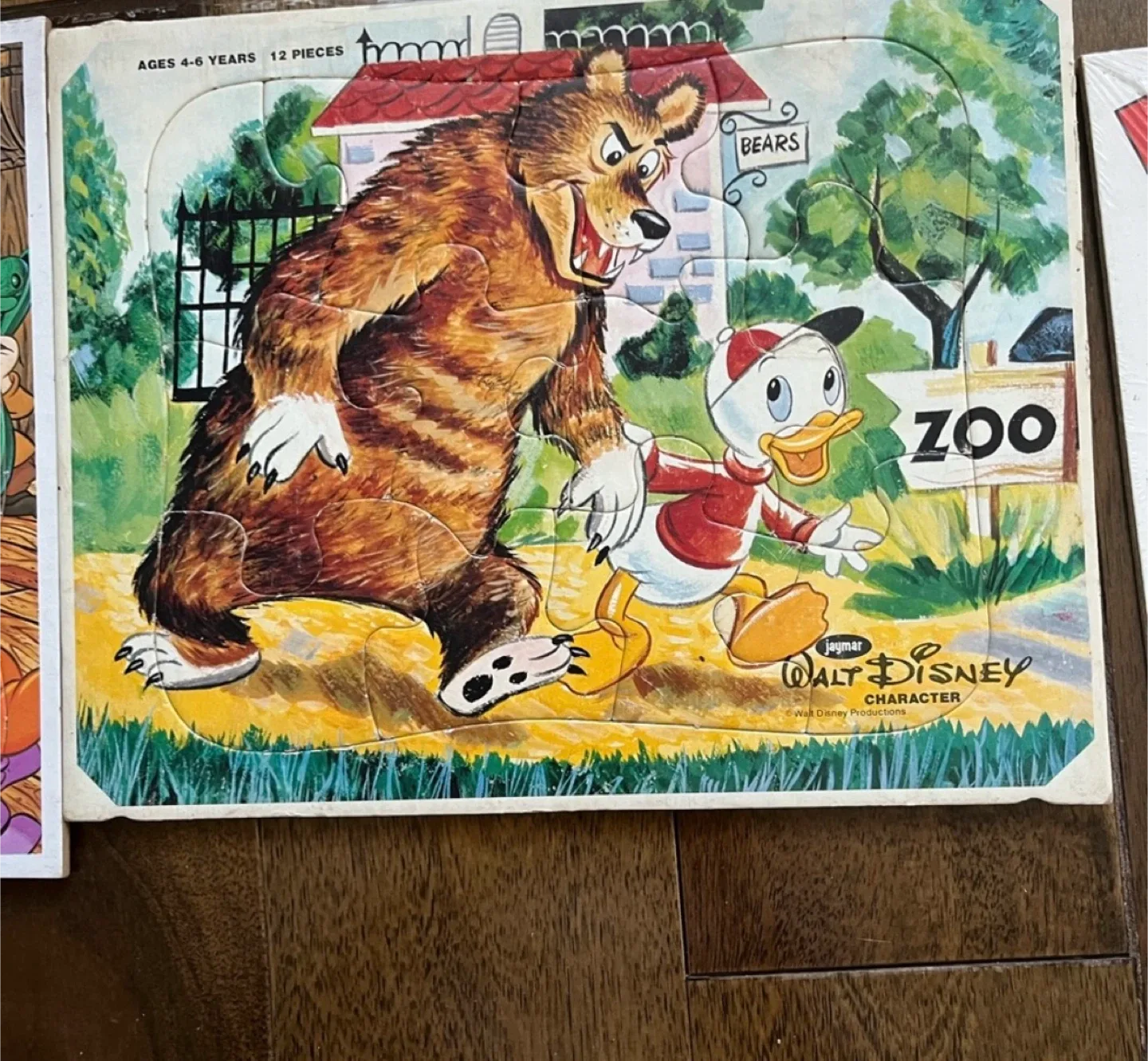 Vintage Walt Disney Frame Tray Puzzles (Ages 4-6) image indicator(2)