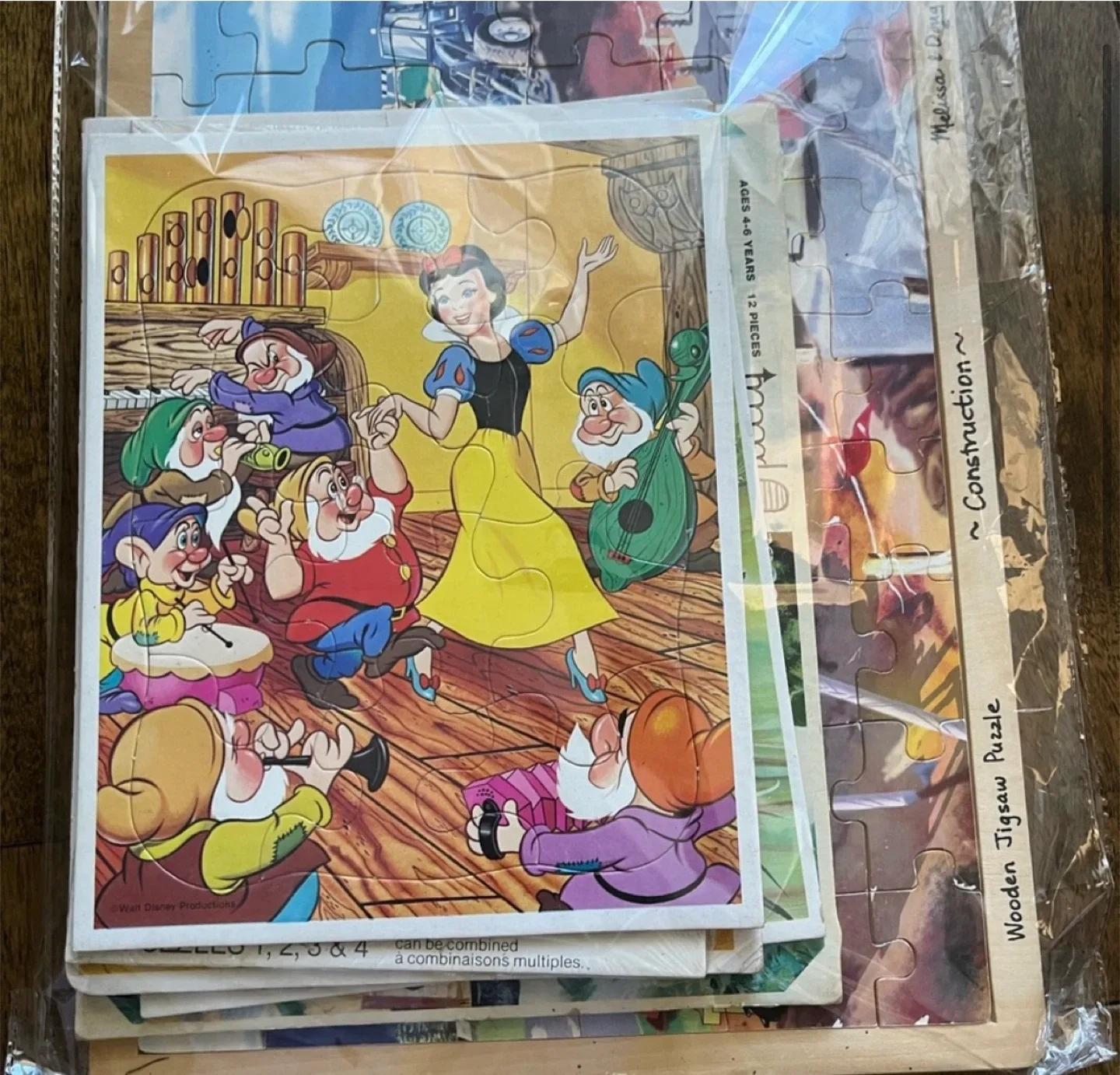 Vintage Walt Disney Frame Tray Puzzles (Ages 4-6) image indicator(3)