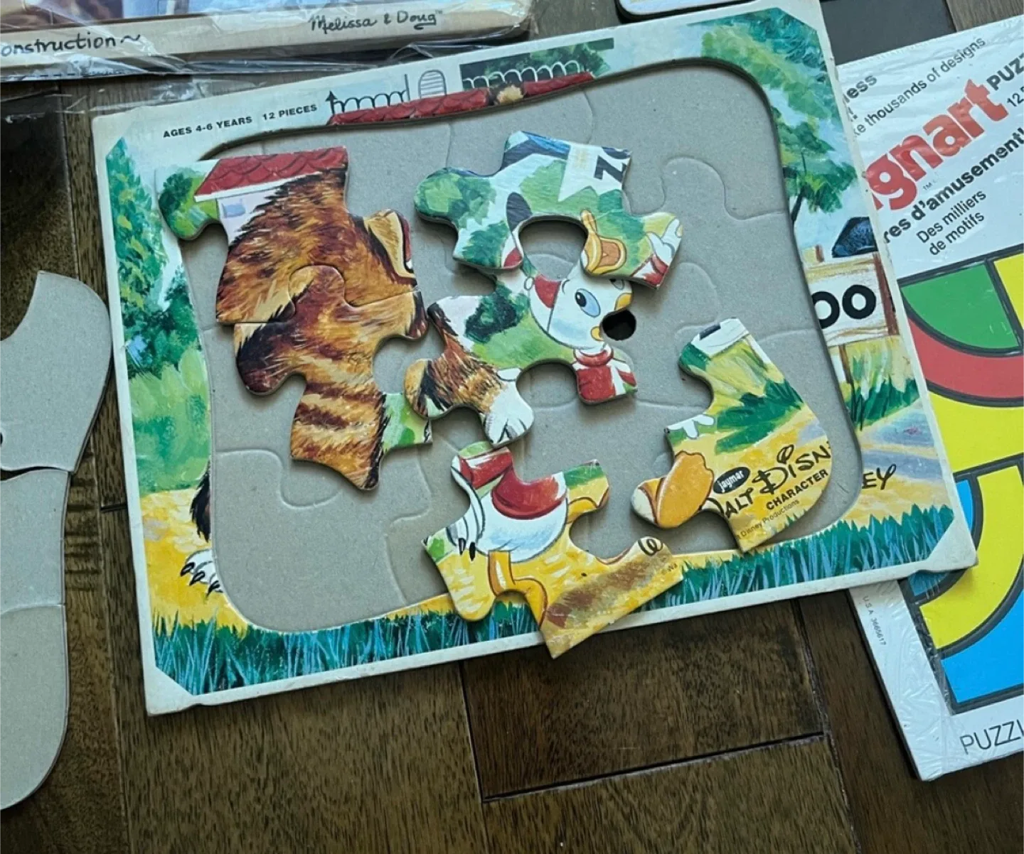 Vintage Walt Disney Frame Tray Puzzles (Ages 4-6) image indicator(8)