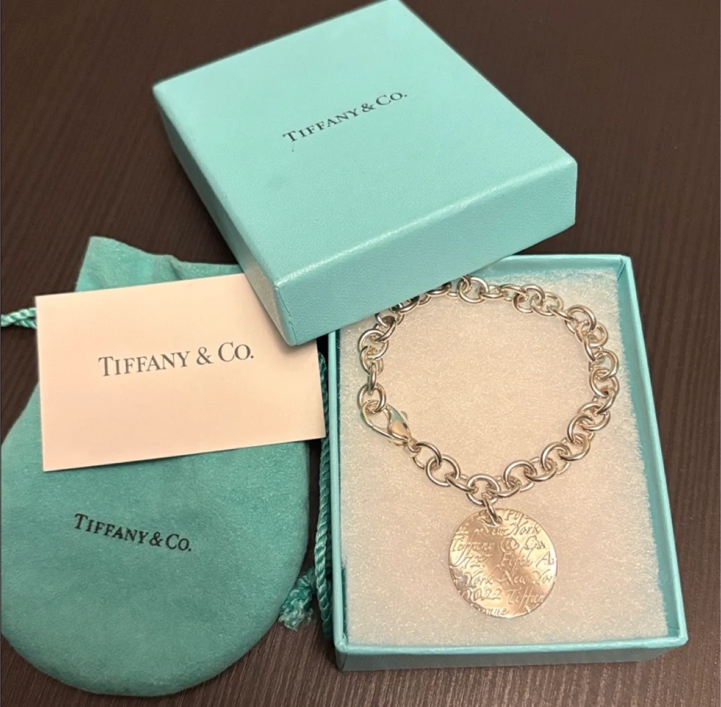 Tiffany & Co. Silver Notes Charm Bracelet thumbnail