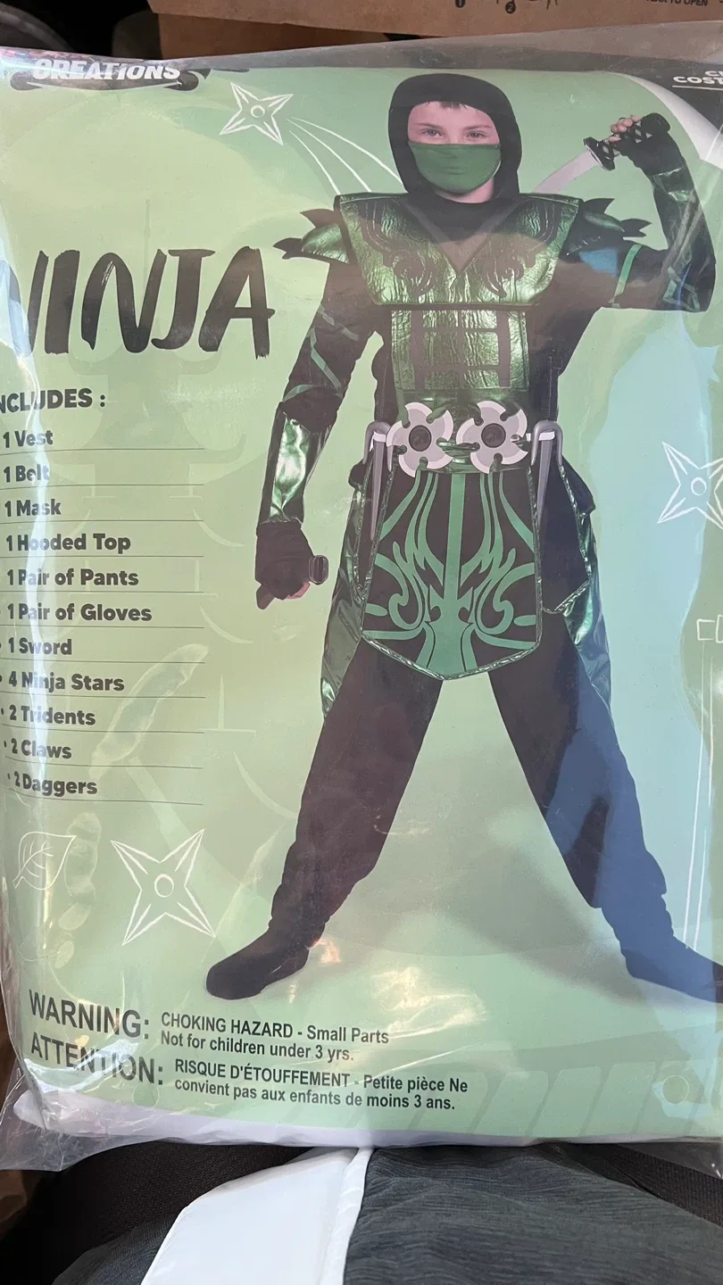 Spooktacular Creations Kids Ninja Costume image indicator(2)