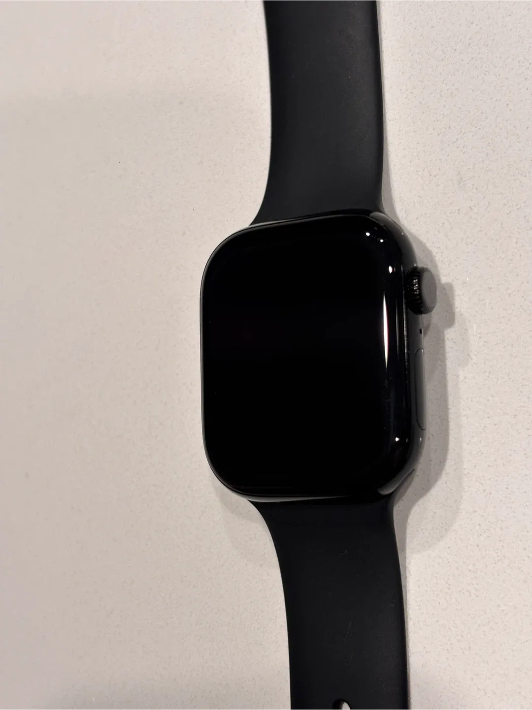 Apple Watch series 10 - 46MM - GPS jet black aluminum image indicator(2)