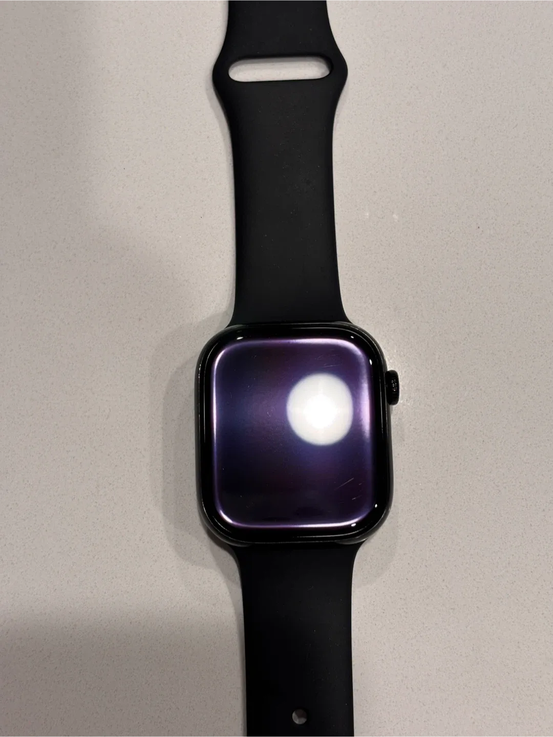 Apple Watch series 10 - 46MM - GPS jet black aluminum image indicator(3)