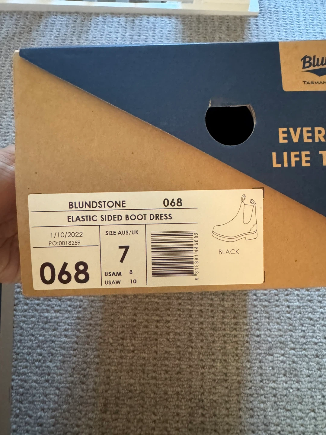 Blundstone 068 black chisel toe - photo 2