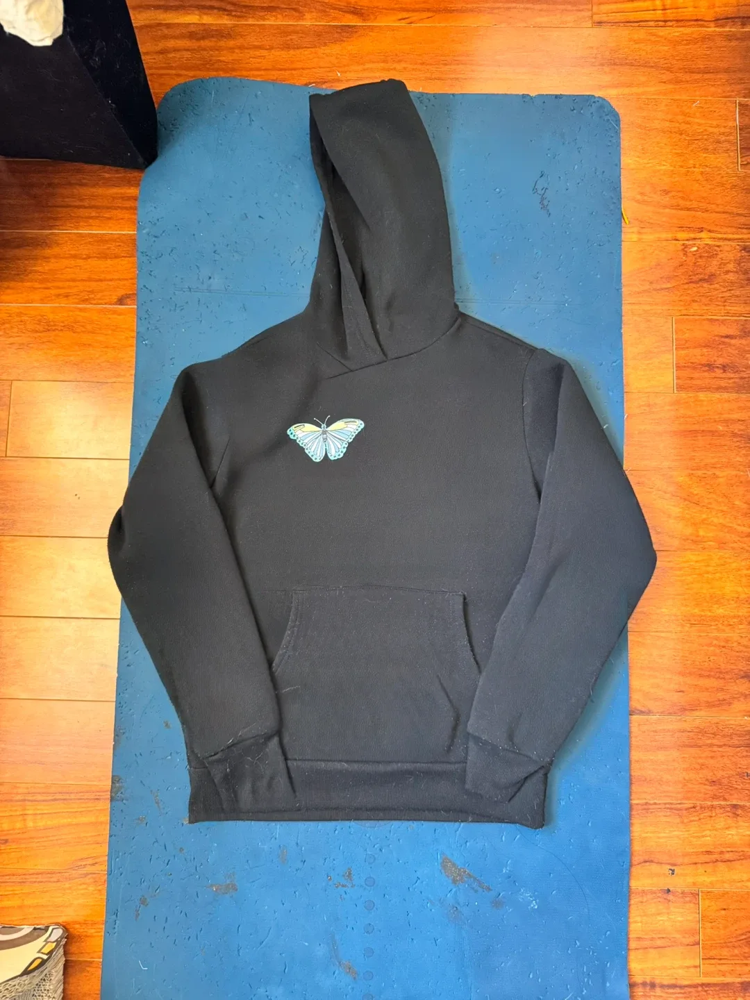 Good Vibes Self Care Club Youth Hoodie - Black image indicator(2)