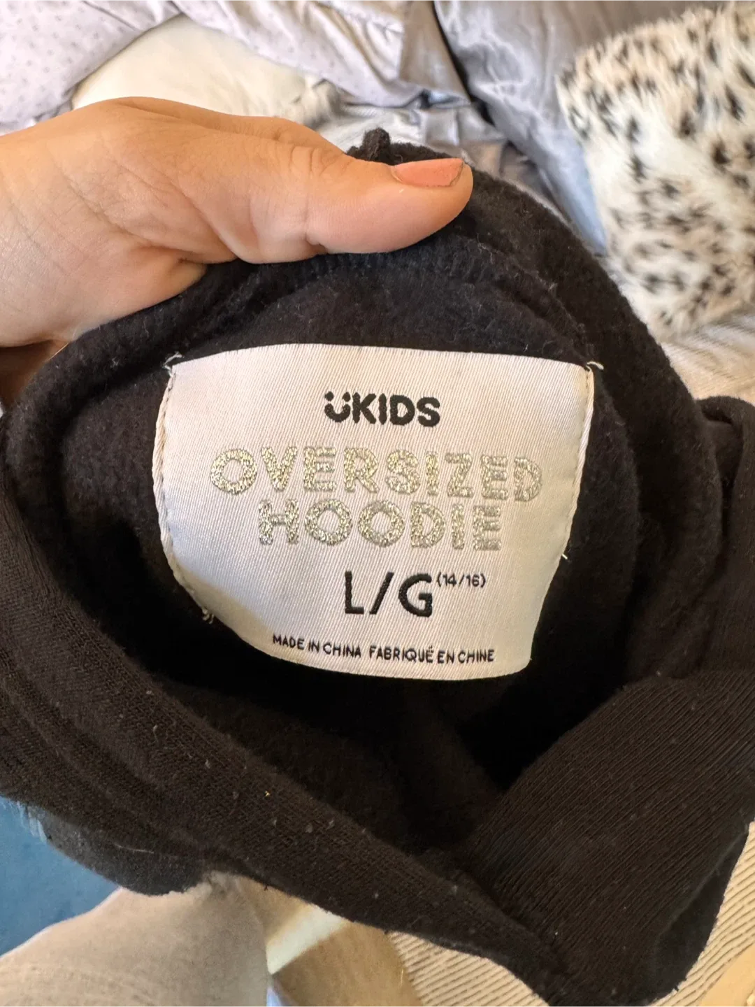 Good Vibes Self Care Club Youth Hoodie - Black image indicator(3)