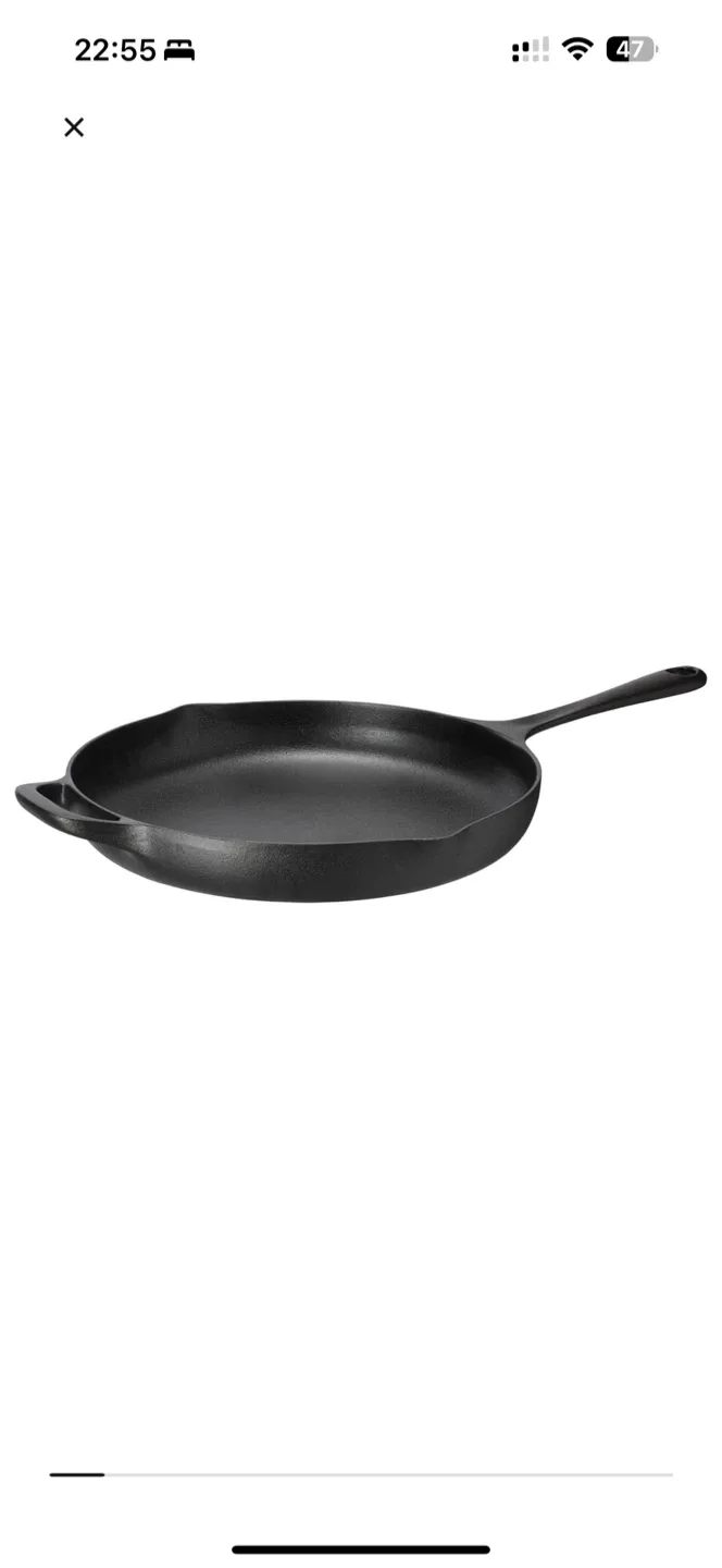 IKEA Vardagen Cast Iron Frying Pan thumbnail