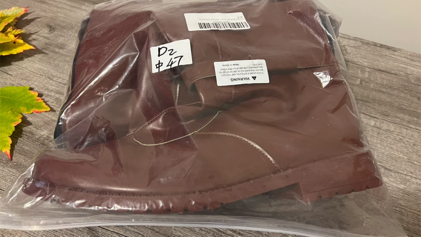 Brown Knee-High Costume Boots