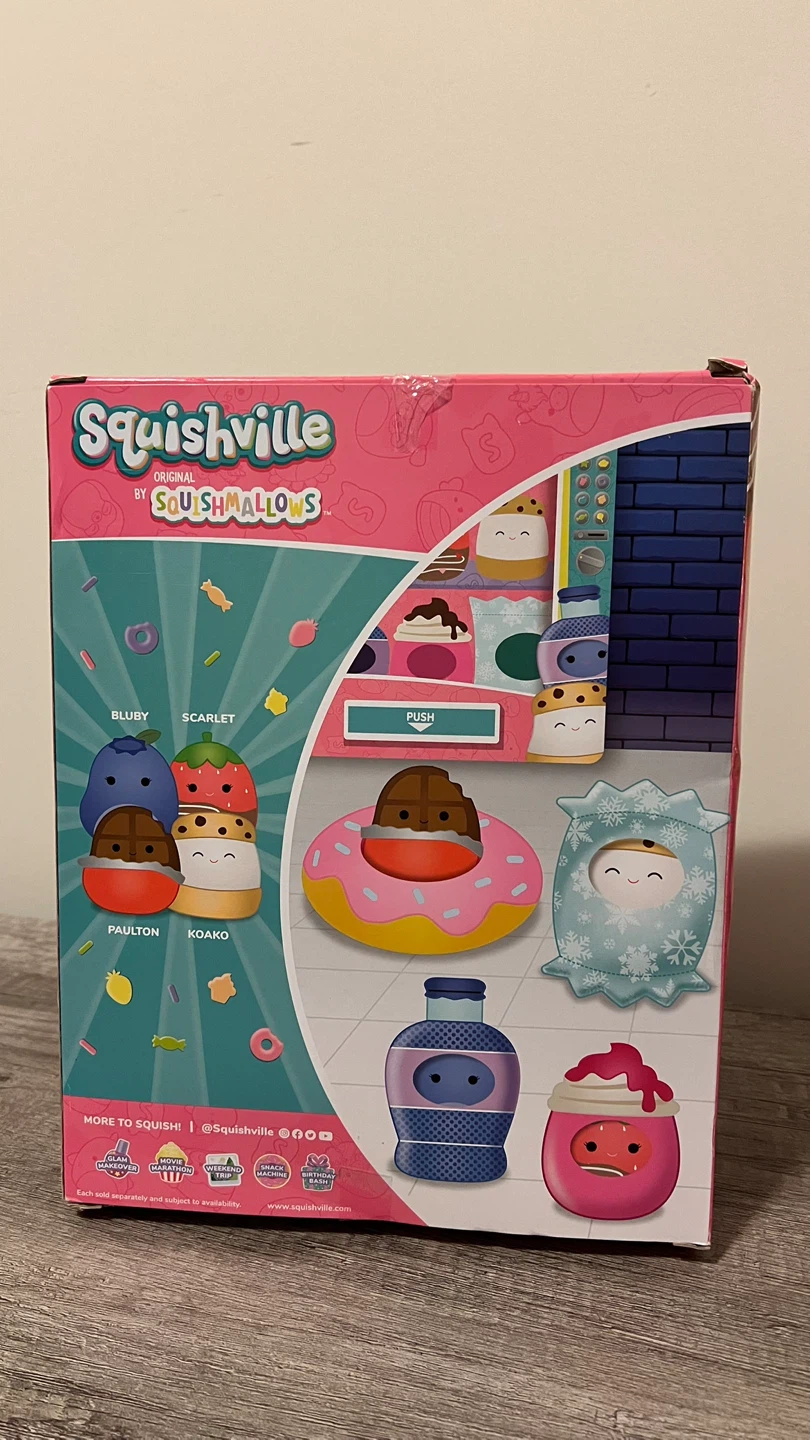 Squishville by Squishmallows Snack Machine Set
