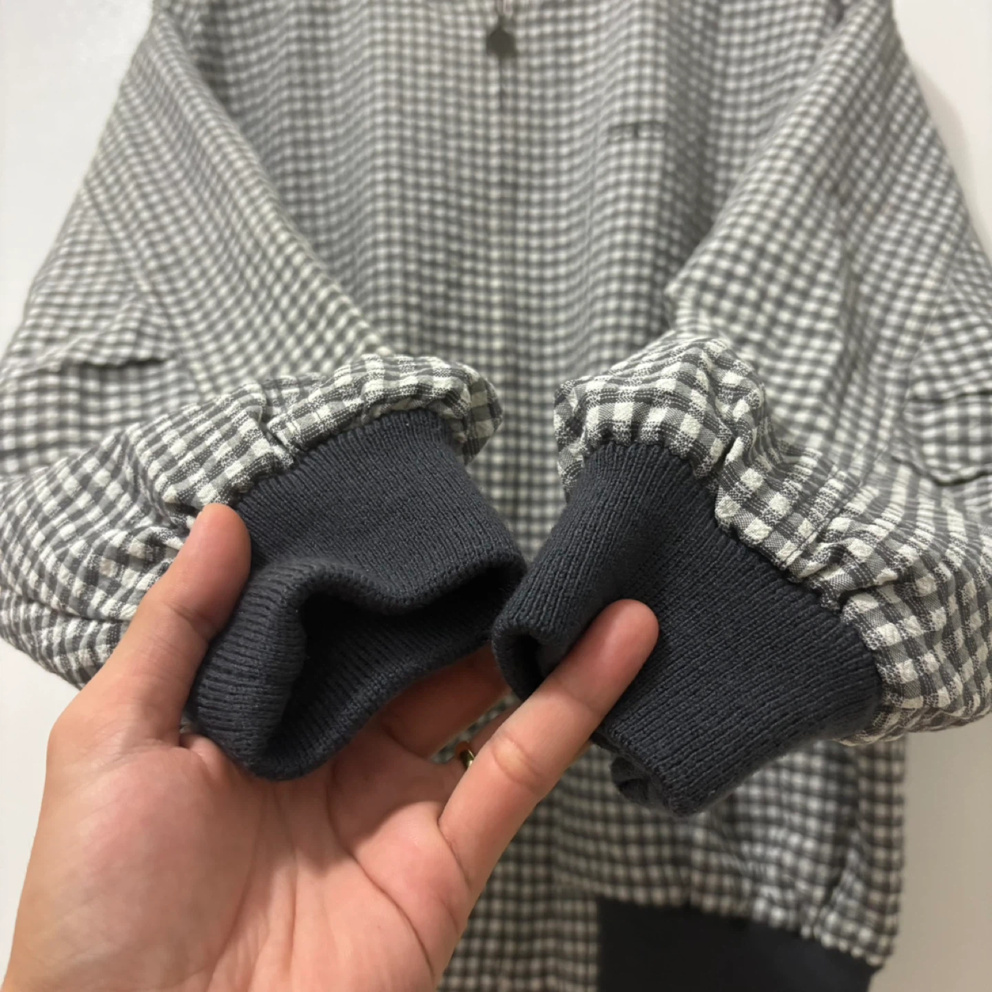 Balenciaga Gingham Bomber Jacket - photo 5