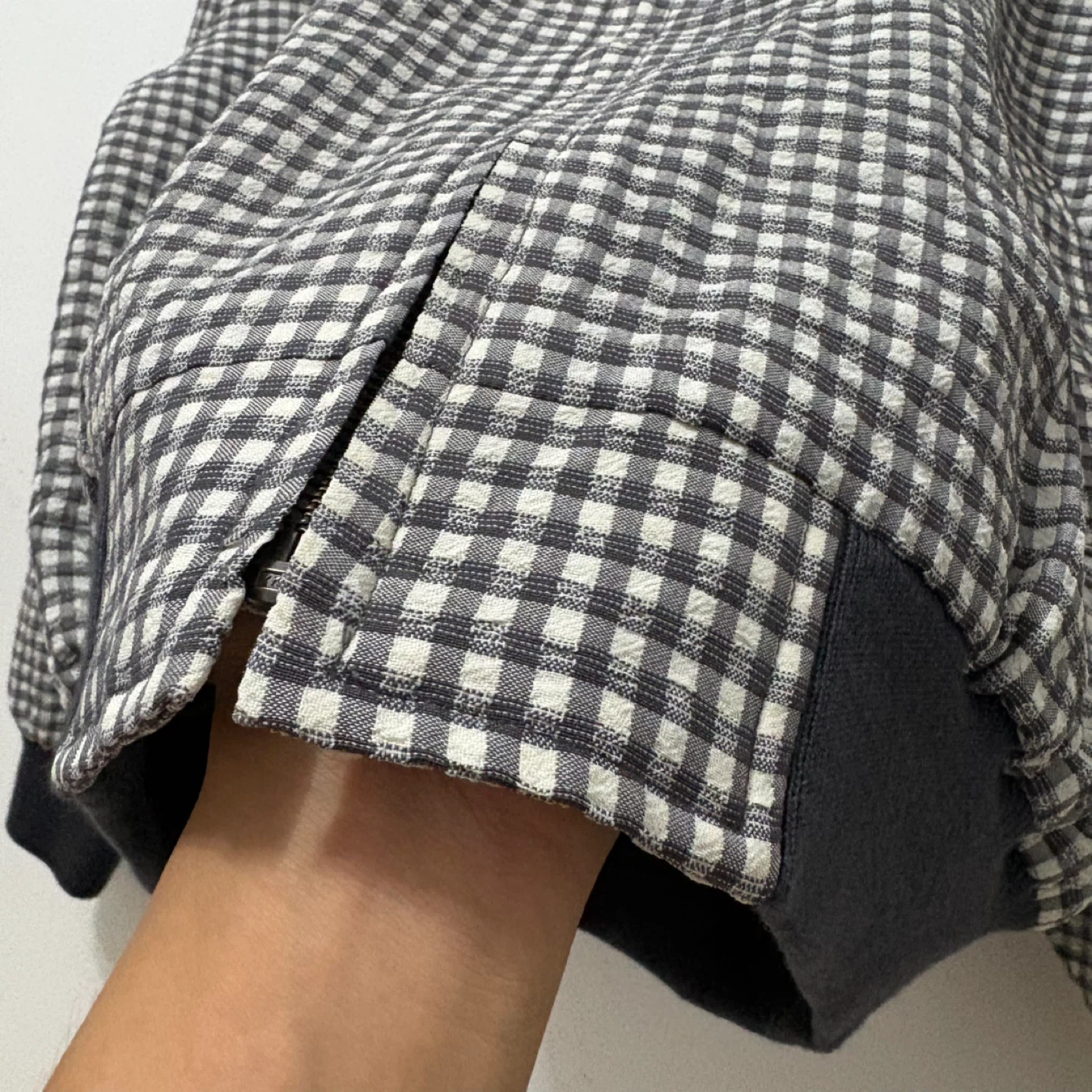 Balenciaga Gingham Bomber Jacket - photo 4