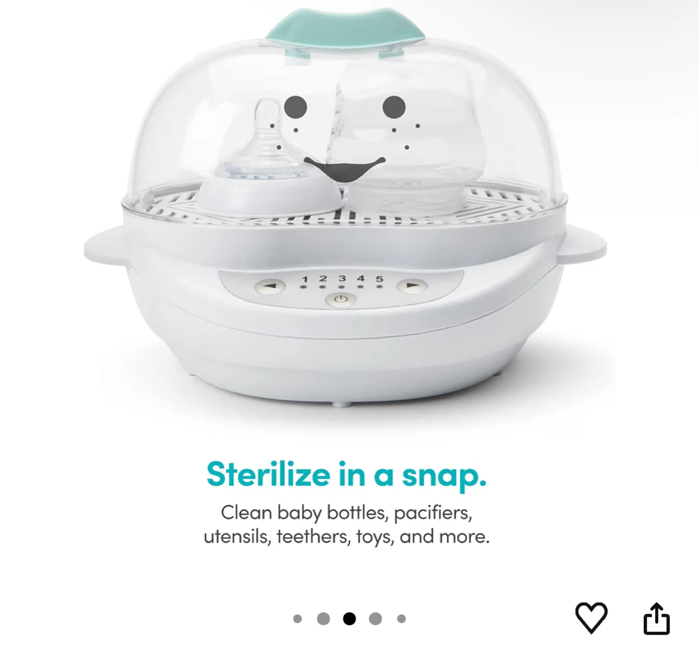 Munchkin High Speed Steam Sterilizer - photo 4