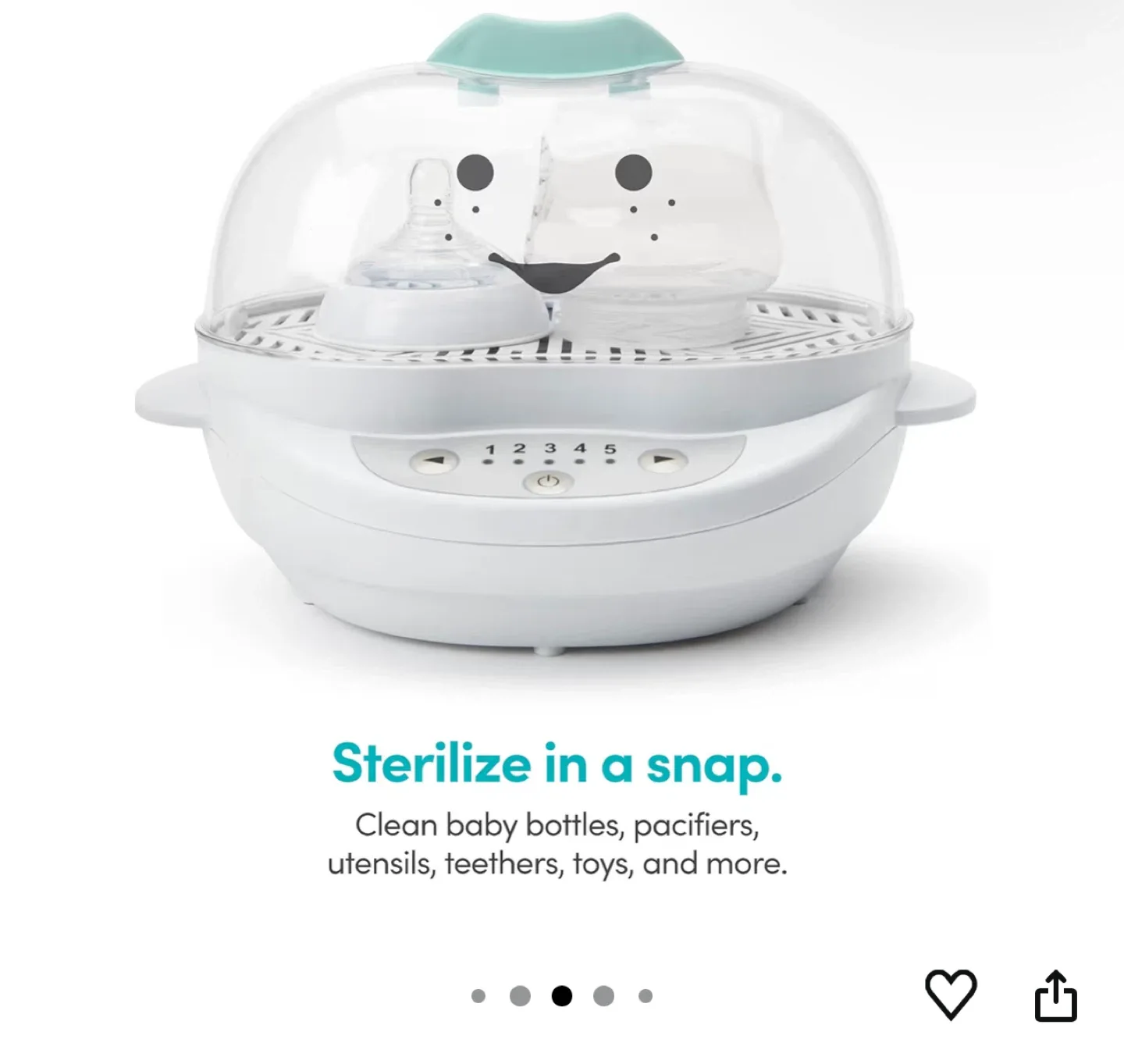 Munchkin High Speed Steam Sterilizer image indicator(4)