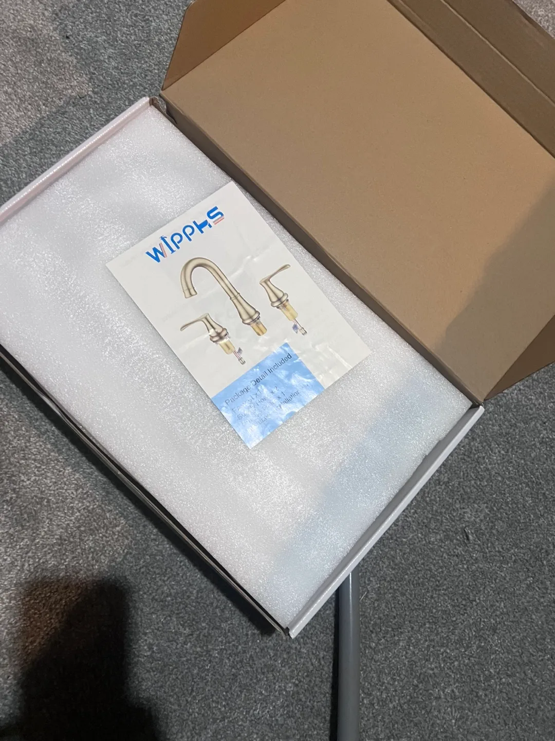 New Wipphs Widespread Bathroom Faucet image indicator(2)