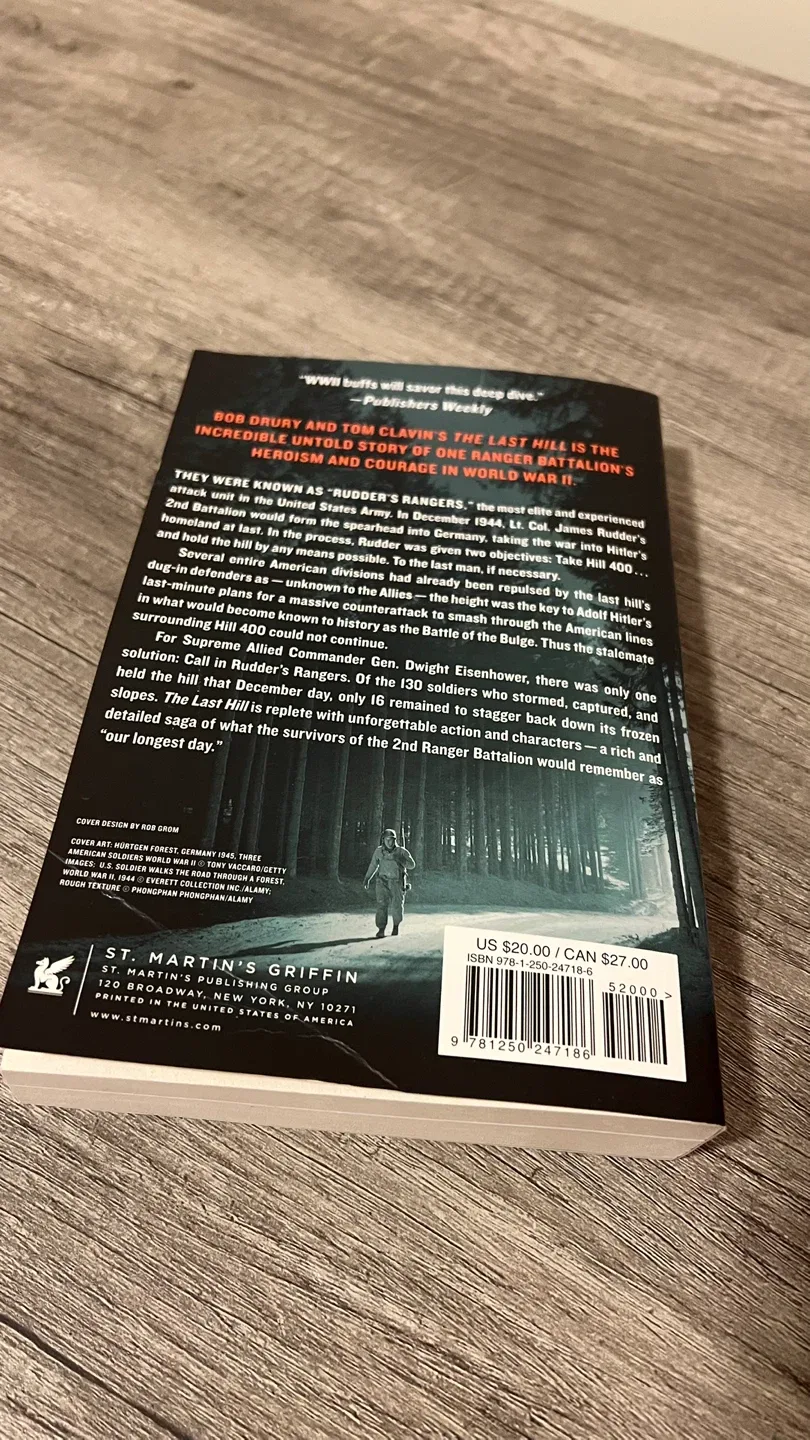 The Last Hill by Bob Drury & Tom Clavin image indicator(2)