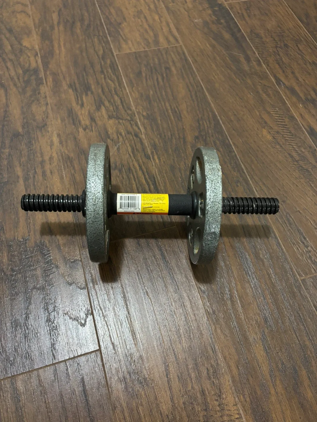 Total Fitness Dumbbell Handle with Spinlock Collars