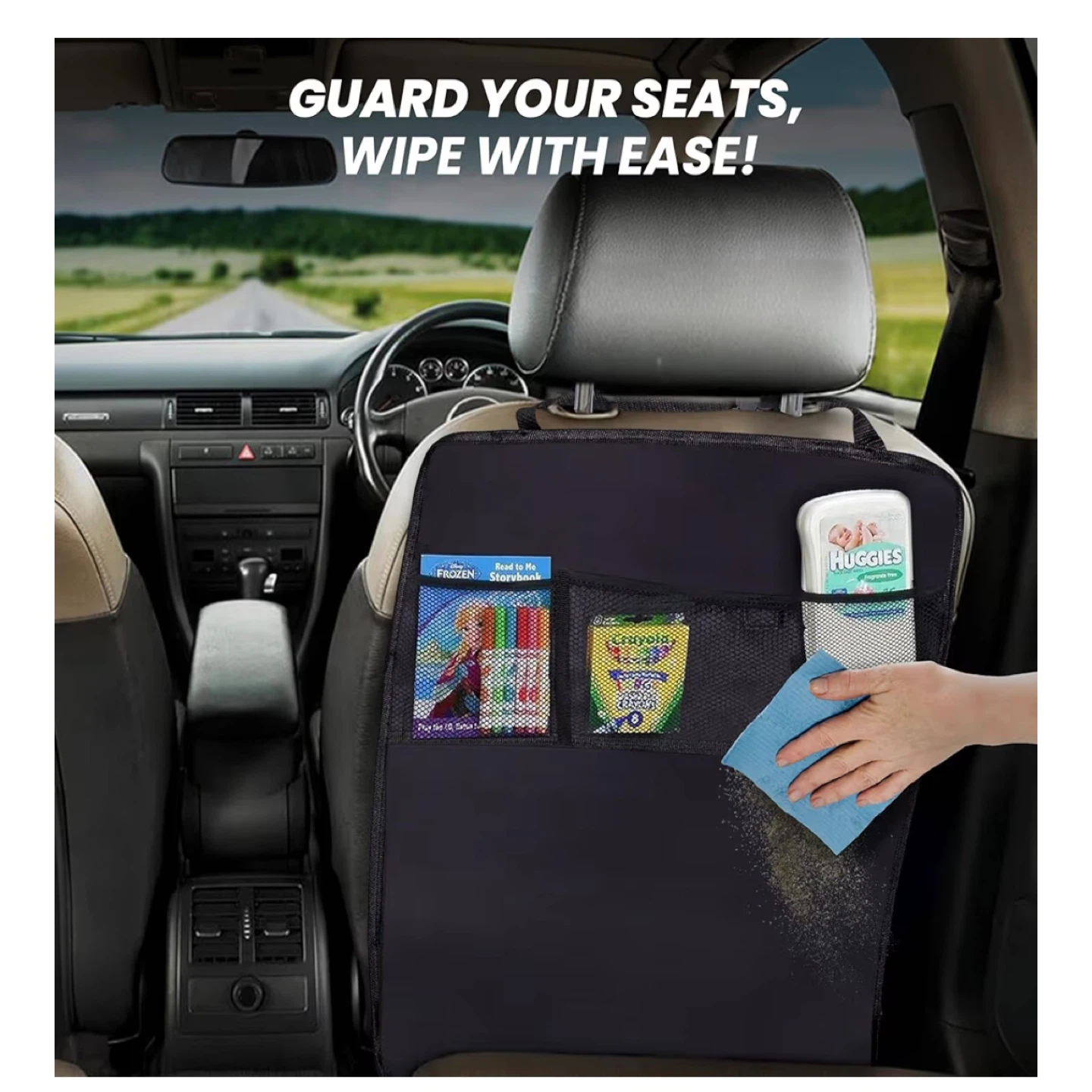 Car Kick Mats Back Seat Protector (2 Pack) - photo 4