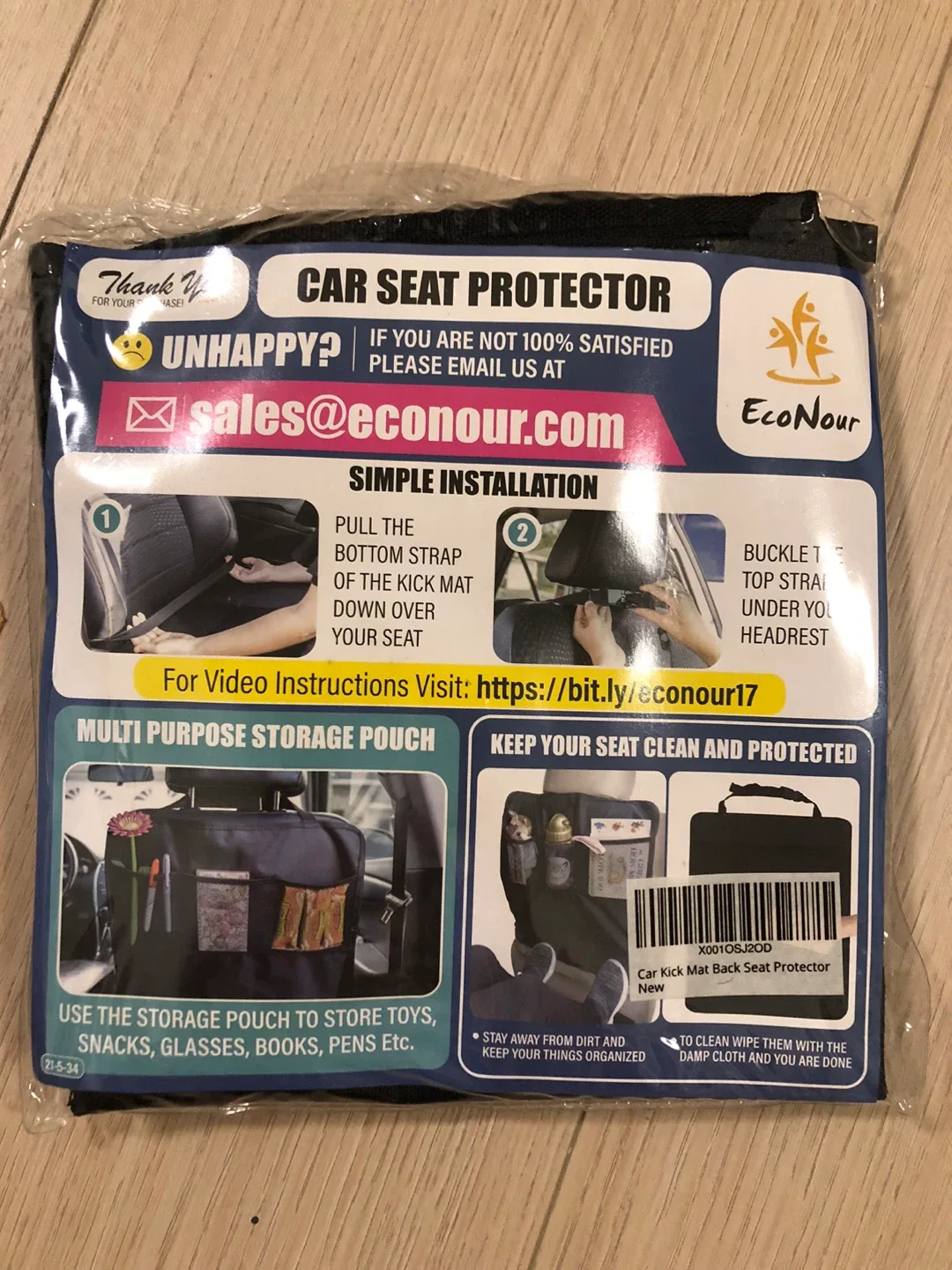 Car Kick Mats Back Seat Protector (2 Pack) image indicator(8)