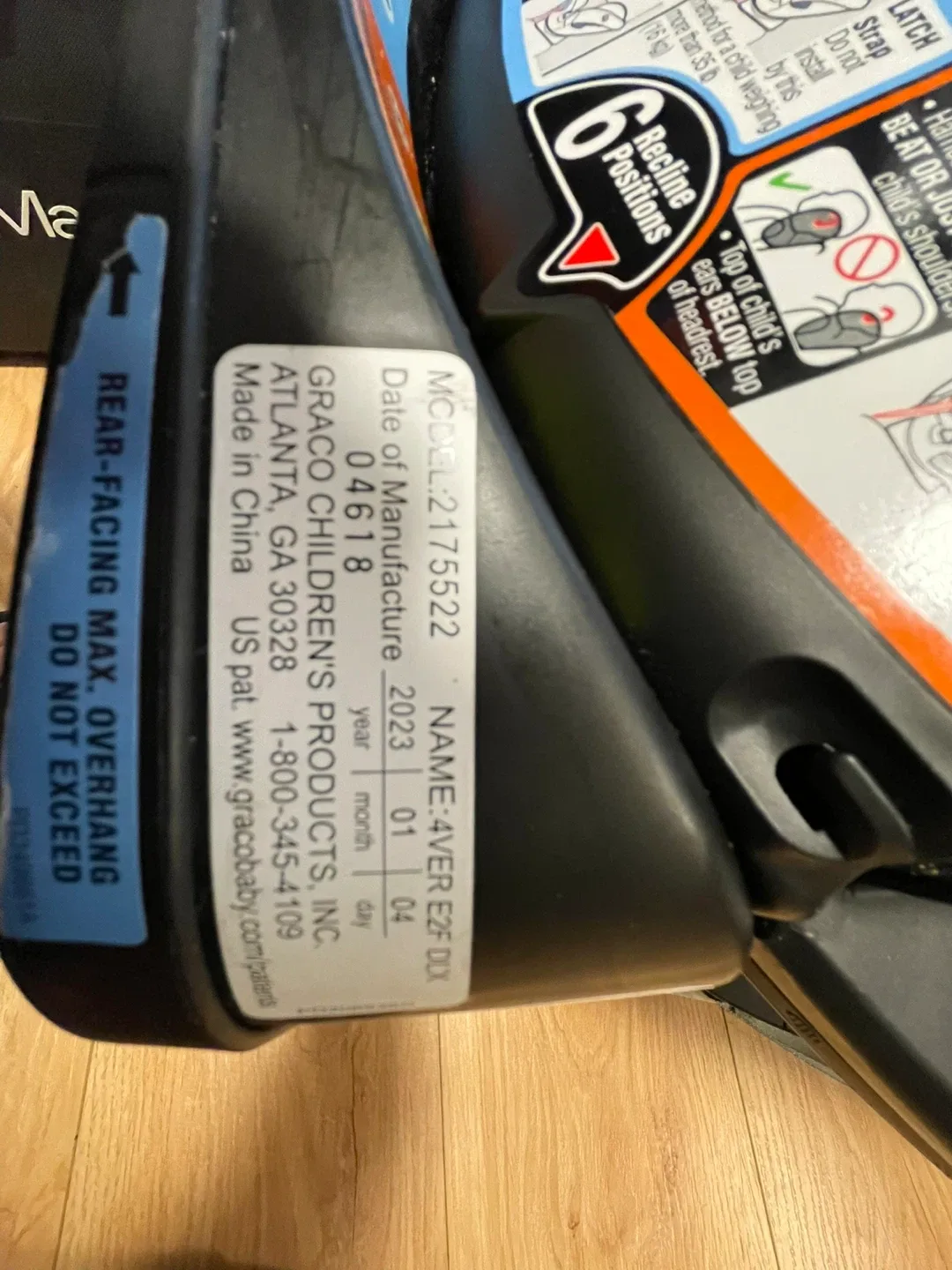 Graco Convertible Car Seat image indicator(6)