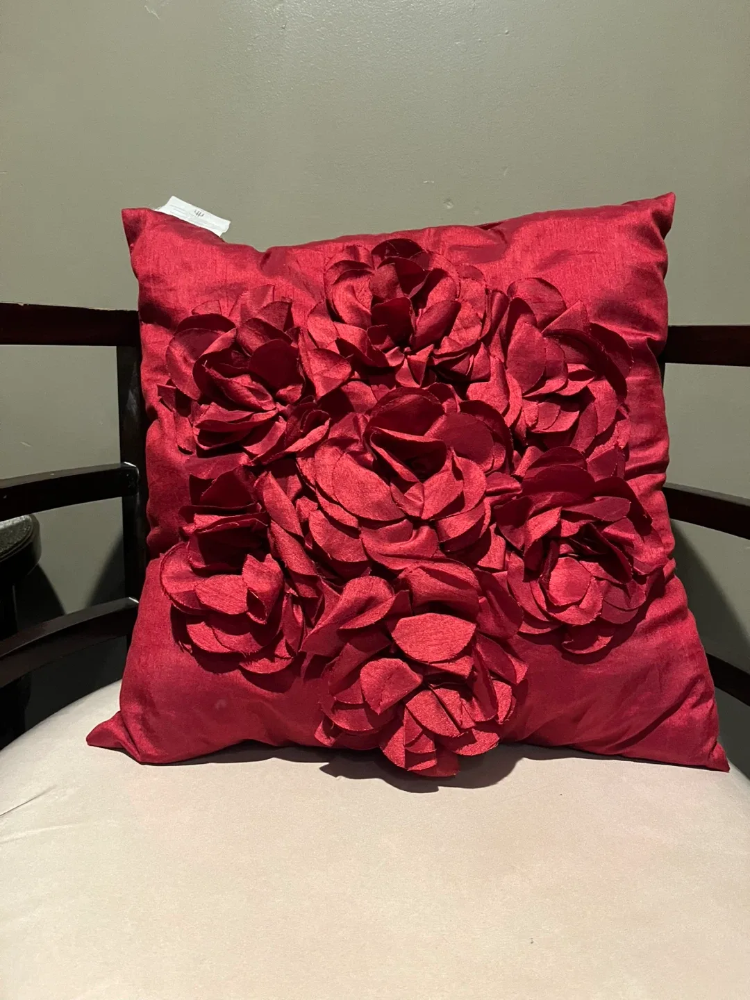 Two Red Decorative Throw Pillow thumbnail