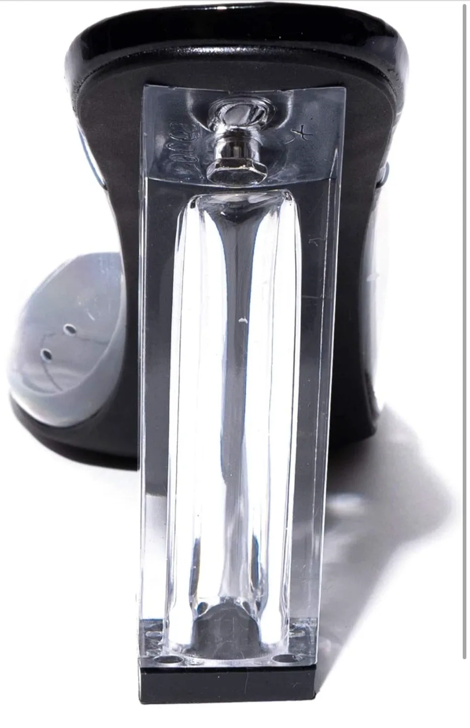 NEW! Revol Clear Block Heels, Size 9 image indicator(4)