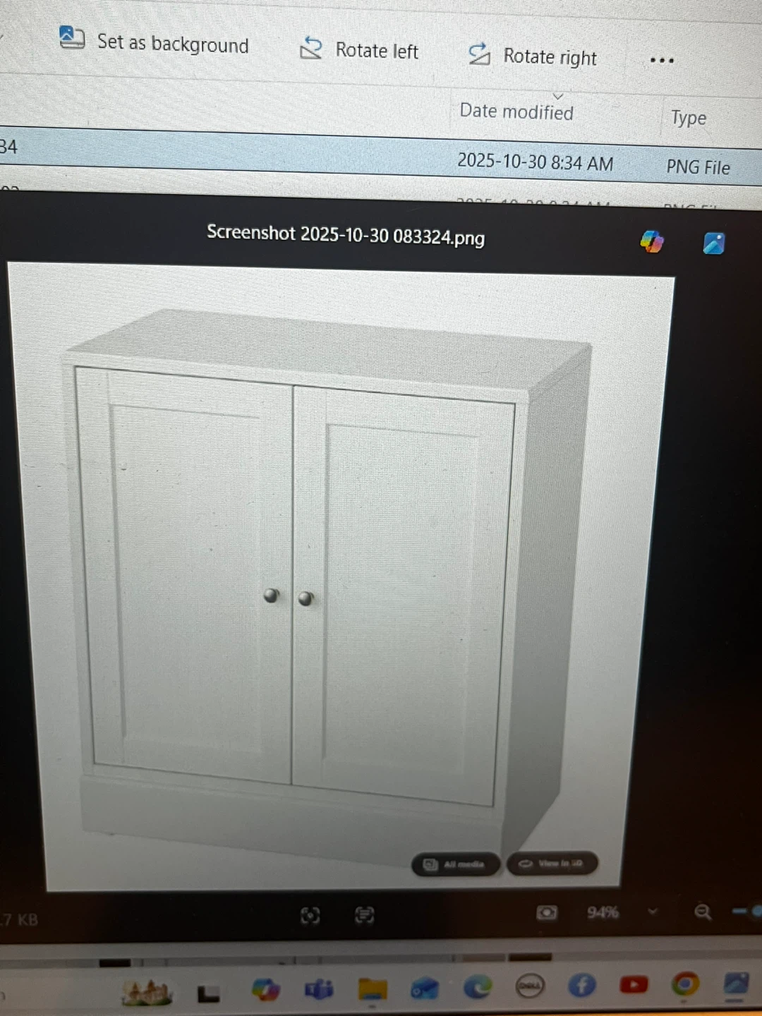 Havsta Cabinet with Base
