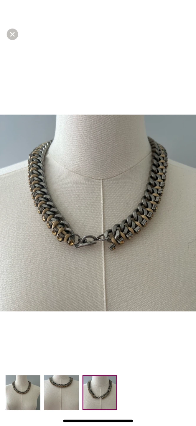 Industrial Chain Link Necklace - photo 3
