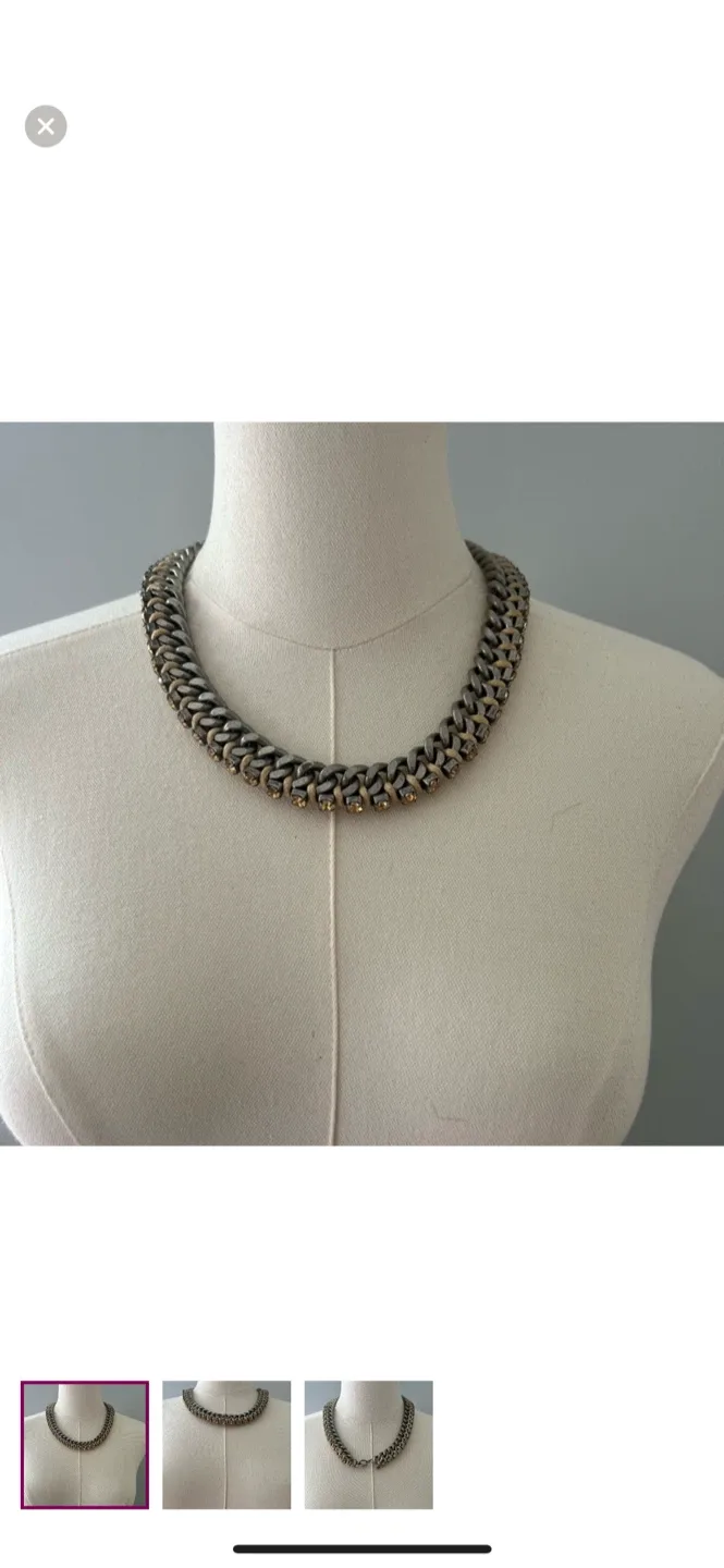 Industrial Chain Link Necklace thumbnail