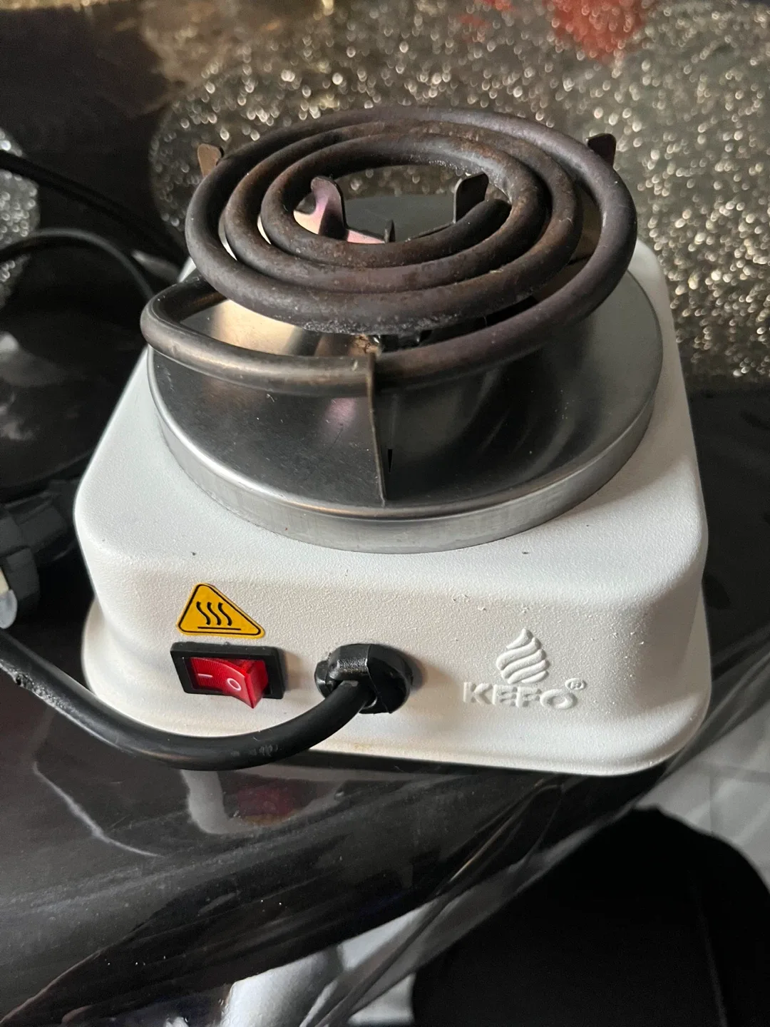 KEFO Mini Kare Elektrikli Ocak - Electric Stove image indicator(2)