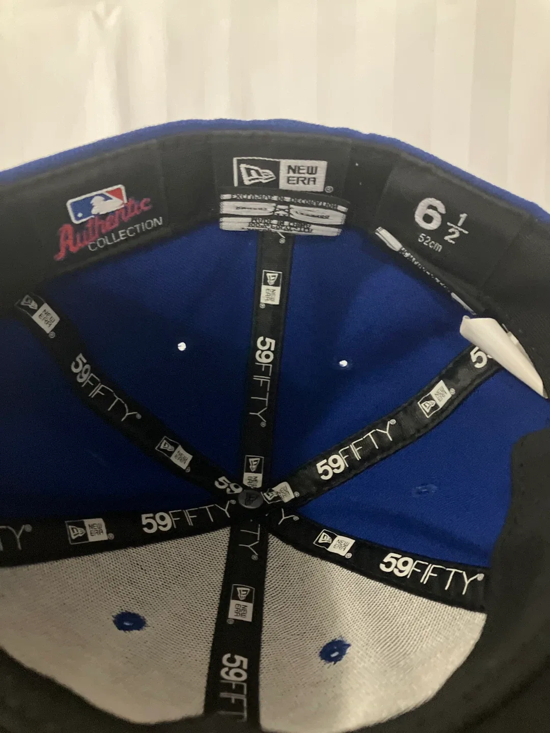 New Era Toronto Blue Jays Fitted Hat 6 1/2 image indicator(3)