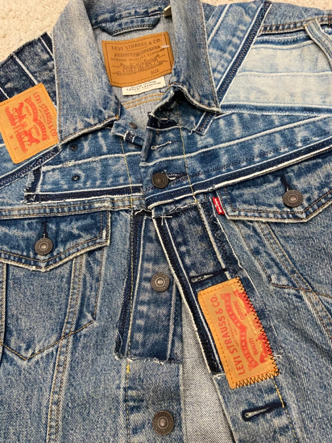 Levi's Premium Denim Jacket, Size M - photo 2