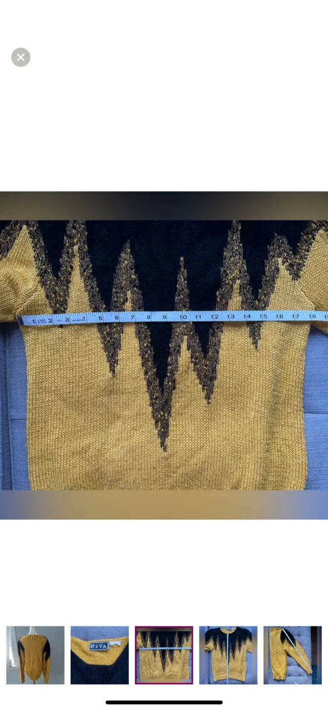 Riva Black & Gold Sweater image indicator(4)