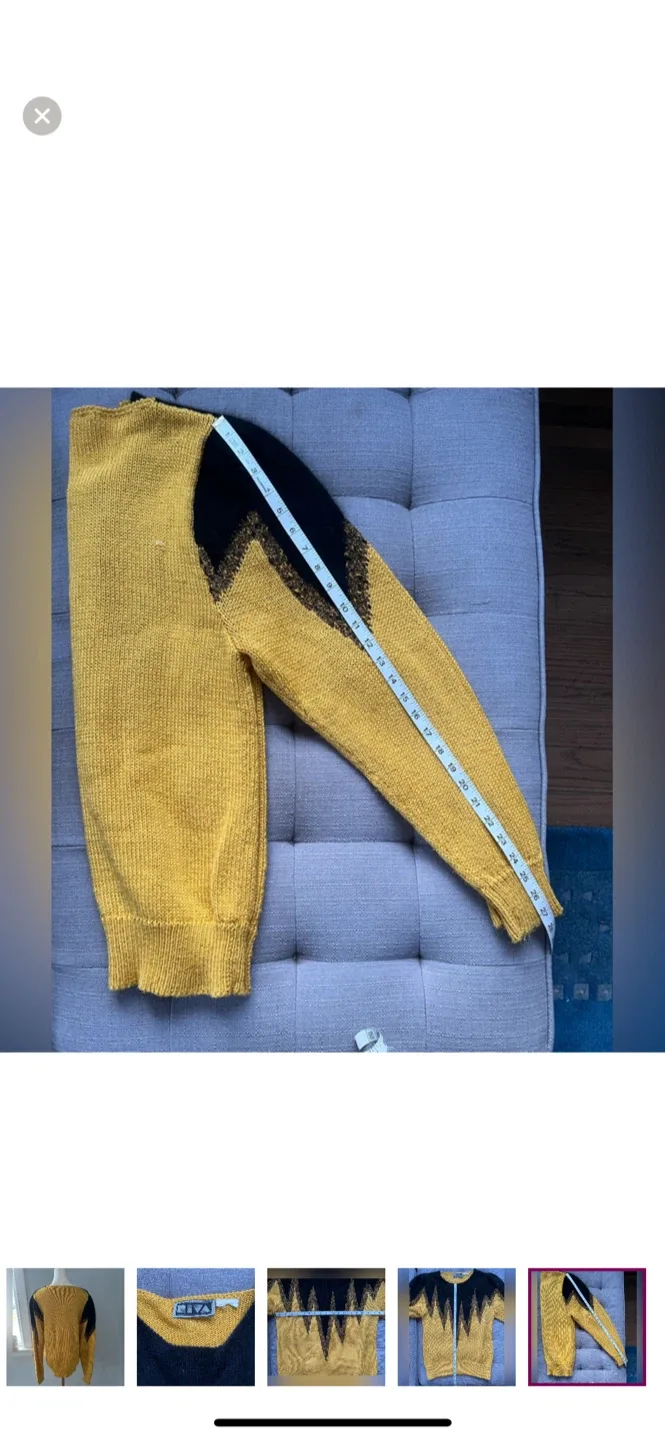 Riva Black & Gold Sweater image indicator(6)