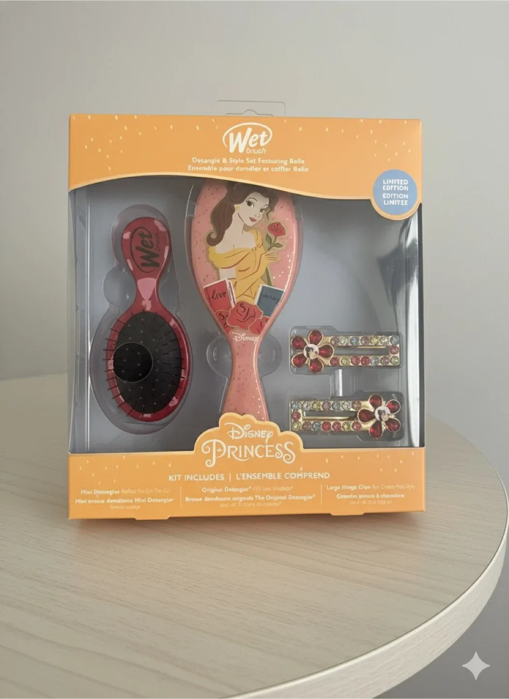 Wet Brush Disney Princess Detangle & Style Set - New
