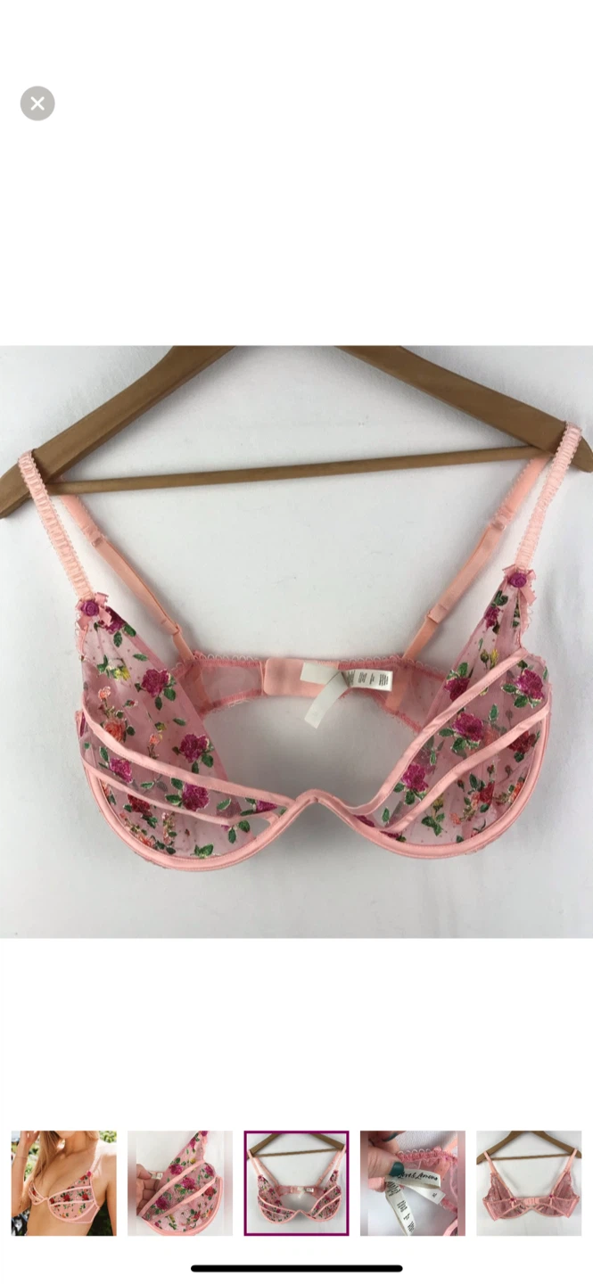 Love & Lemons Floral Bra - Size XL - photo 3