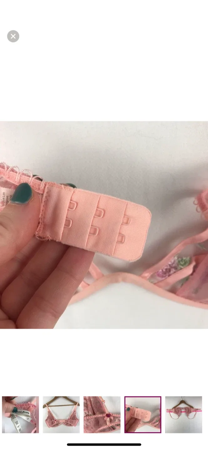 Love & Lemons Floral Bra - Size XL image indicator(7)