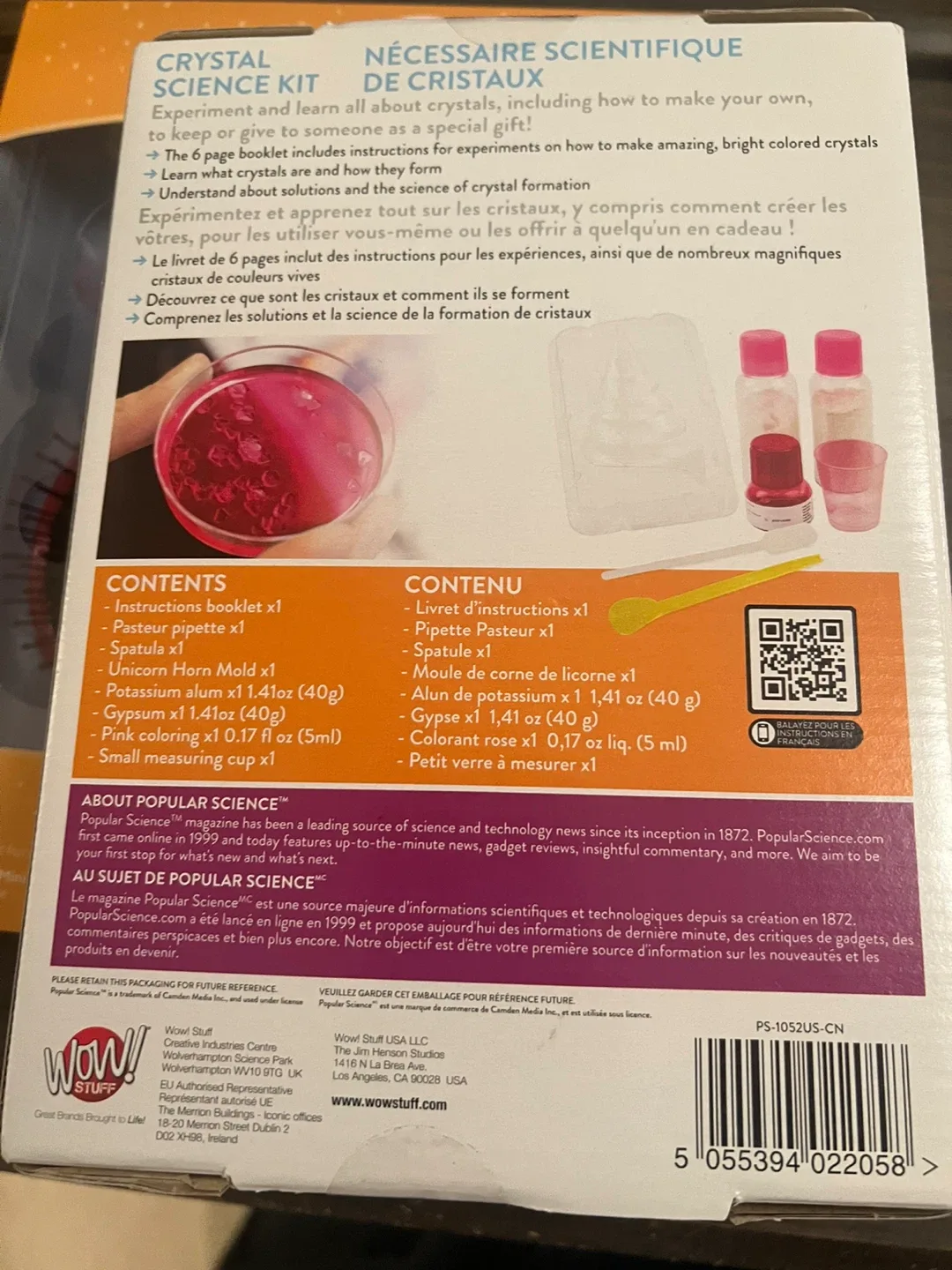 Popular Science Crystal Science Kit, Unicorn Horn image indicator(2)