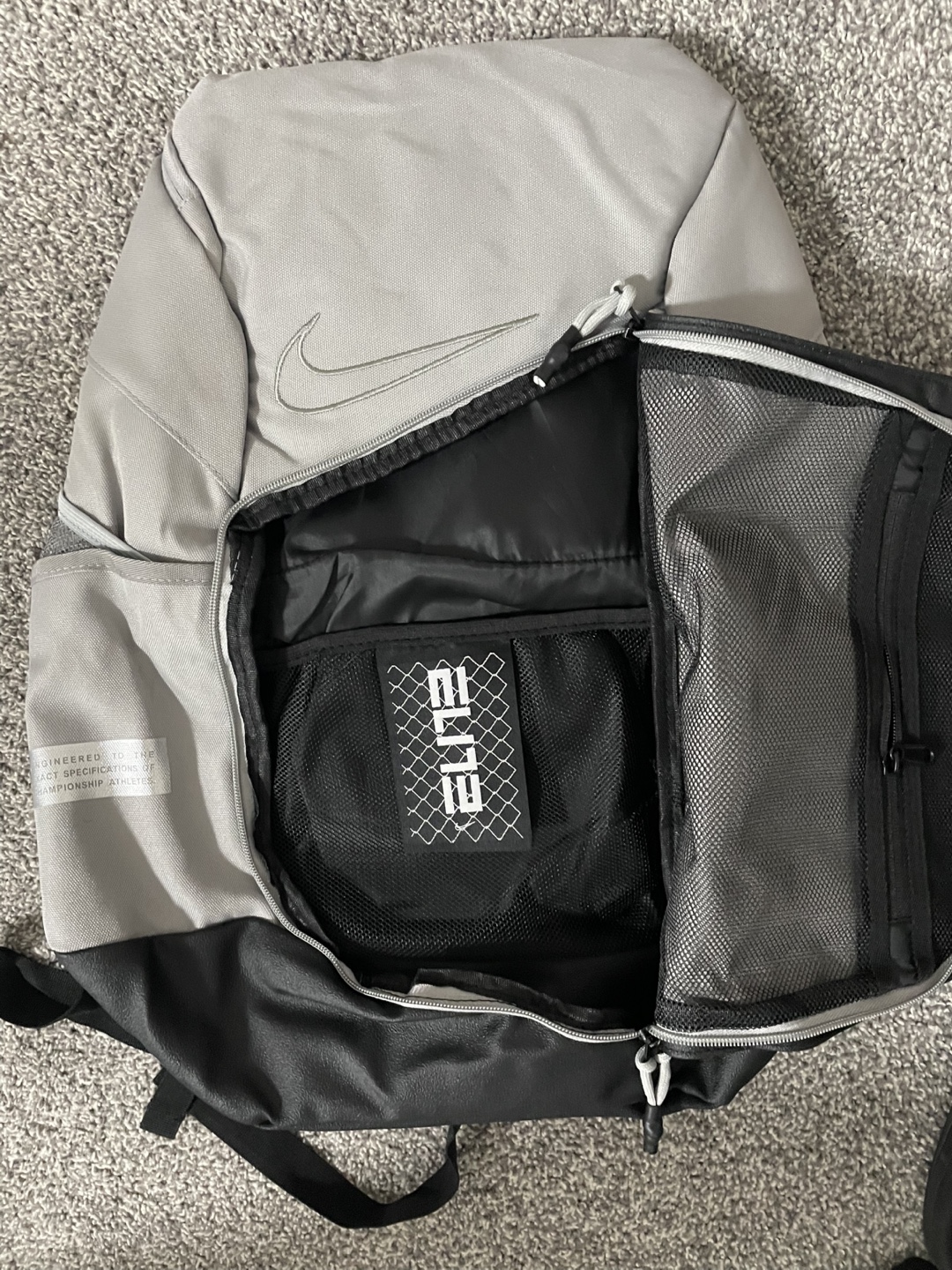 Nike Elite Backpack - Grey - photo 3