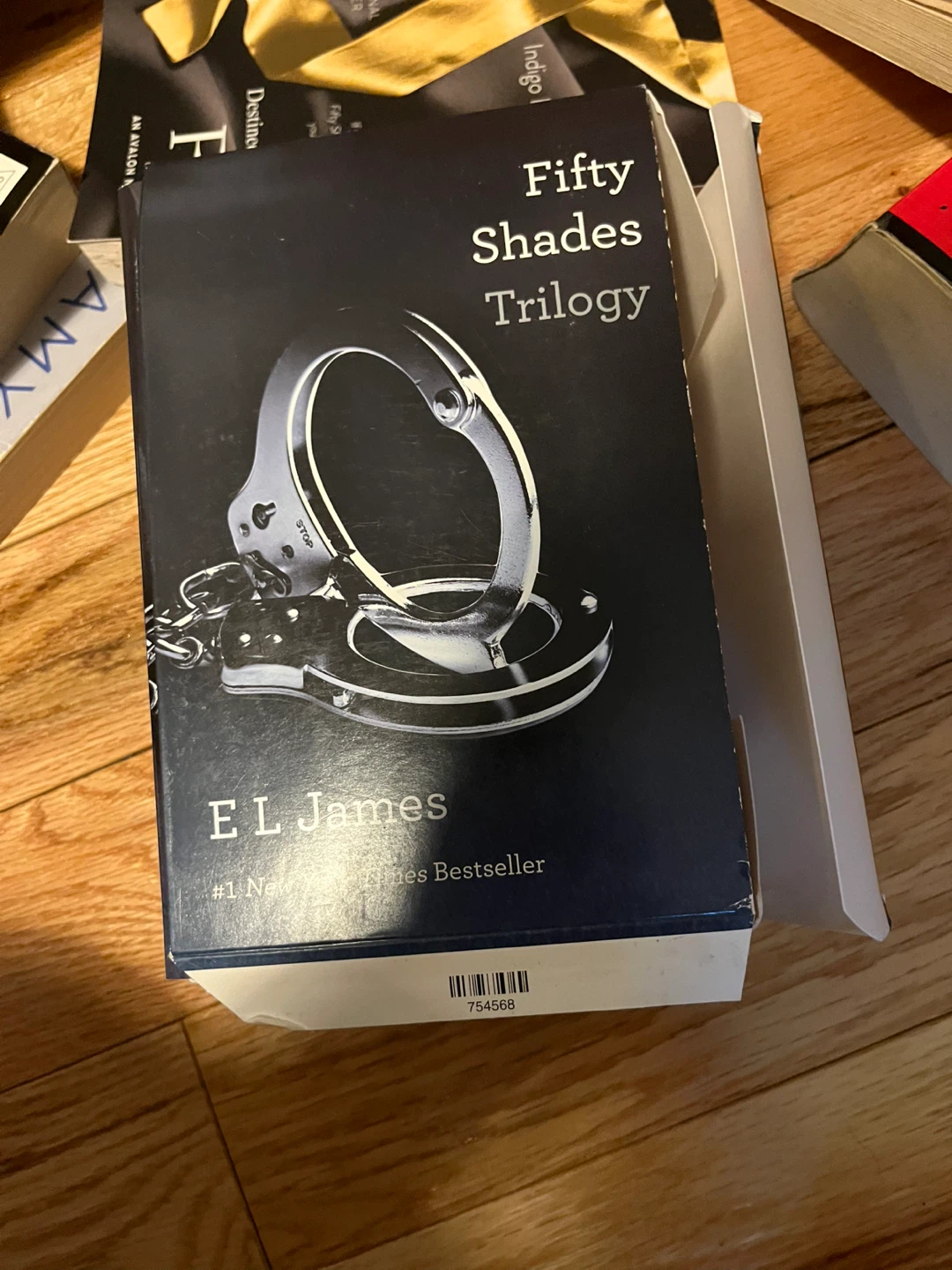 Set of 3 Fifty Shades Trilogy by E L James