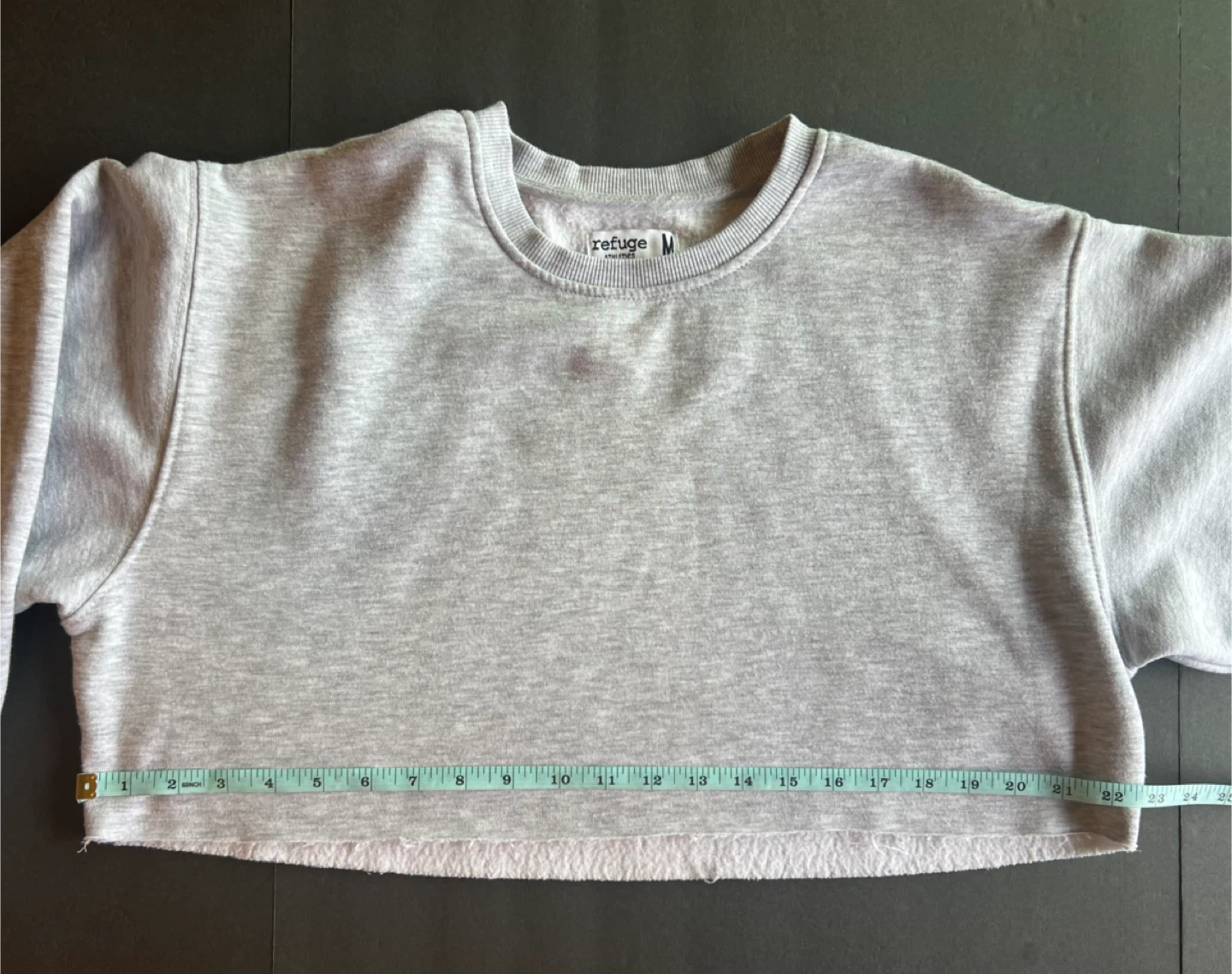 Refuge Athletics Cropped Sweatshirt - Size M - photo 5
