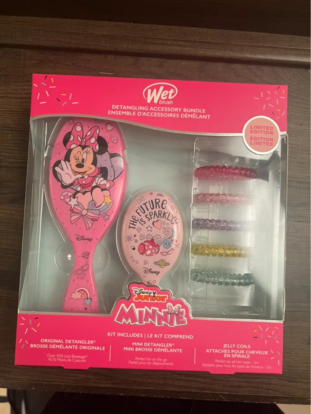 Wet Brush Disney Junior Minnie Detangler Set