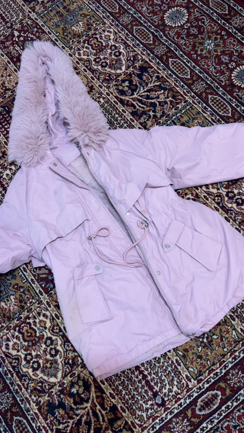 Winter Parka Coat - Black - photo 2